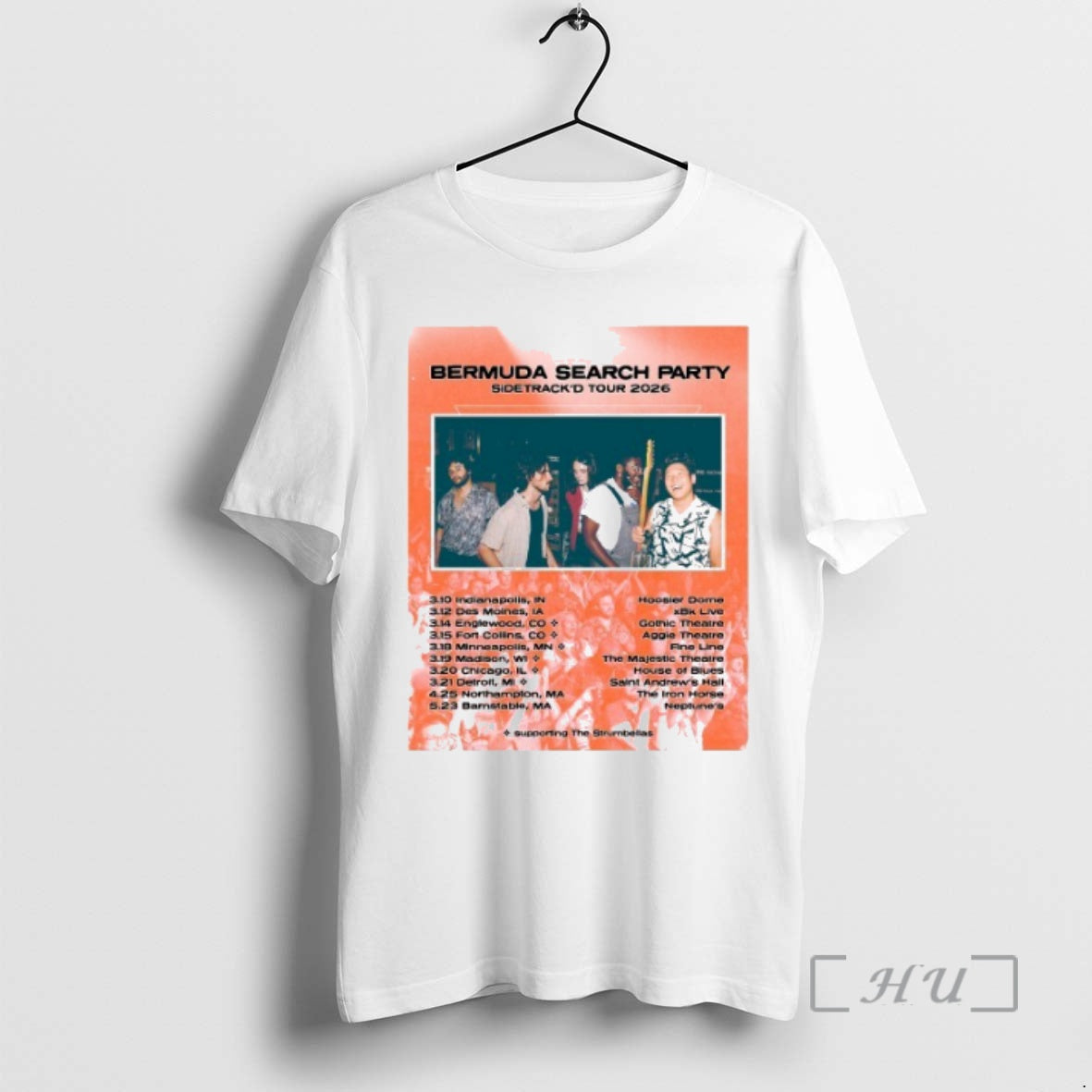 Officials Bermuda Search Party 2026 Sidetrackd Tour T-Shirts, Hoodie, Sweatshirt | InkThreadWorks.com