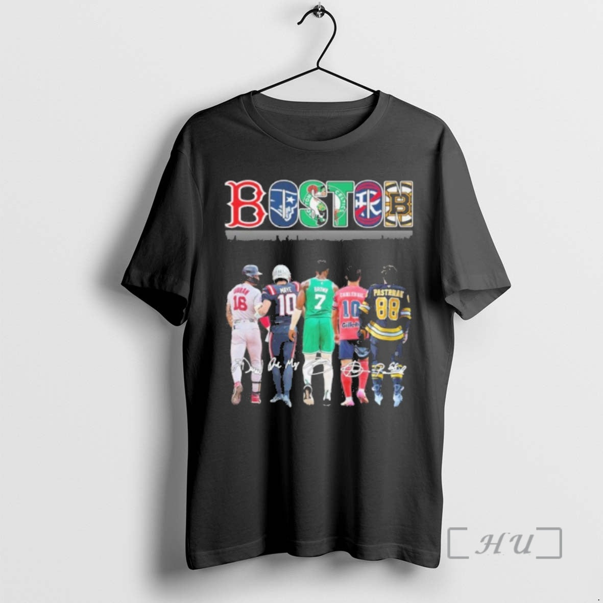 Officials Boston Team Player Signature T-Shirts, Hoodie, Sweatshirt | InkThreadWorks.com