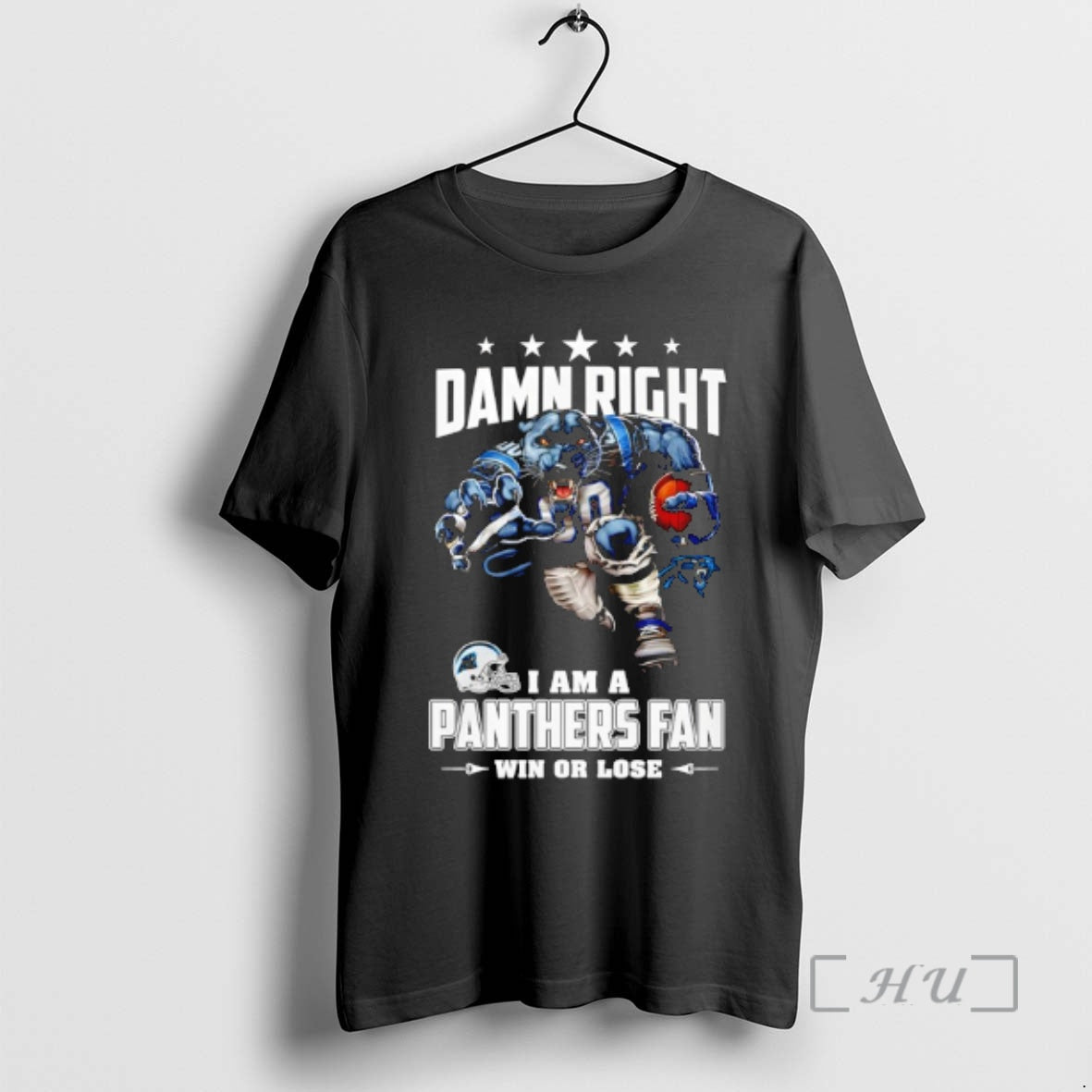 Officials Carolina Panthers Mascot Damn Right I Am Cowboys Fan Win Lose T-Shirts, Hoodie, Sweatshirt