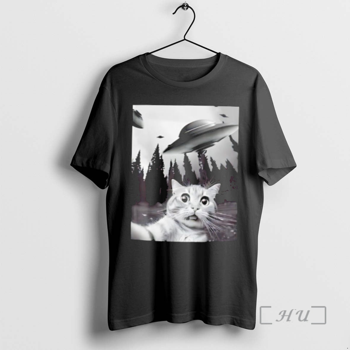 Officials Cat With Ufos T-Shirts, Hoodie, Sweatshirt | InkThreadWorks.com