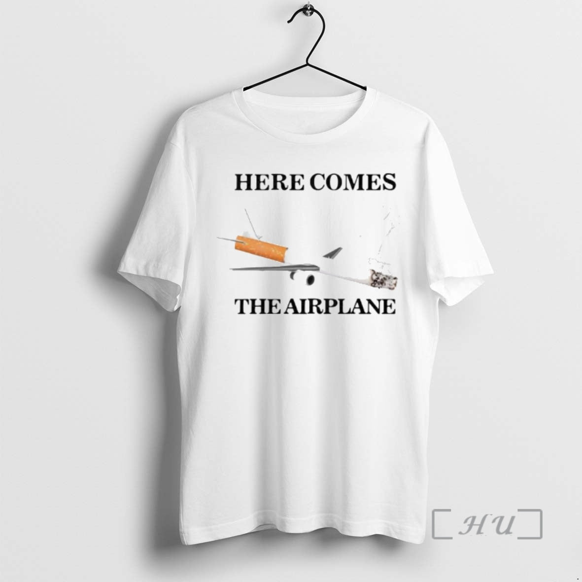 Officials Cigarette Here Comes The Airplane Ornaments T-Shirts, Hoodie, Sweatshirt | InkThreadWorks.com