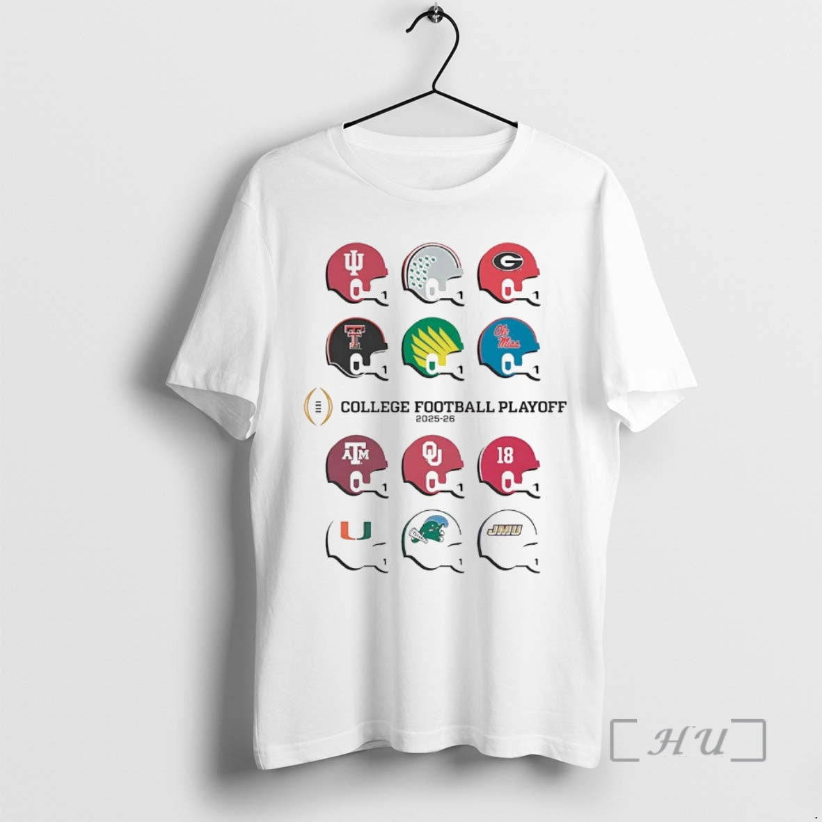 Officials College Football Playoff 2025 Team Helmets T-Shirts, Hoodie, Sweatshirt