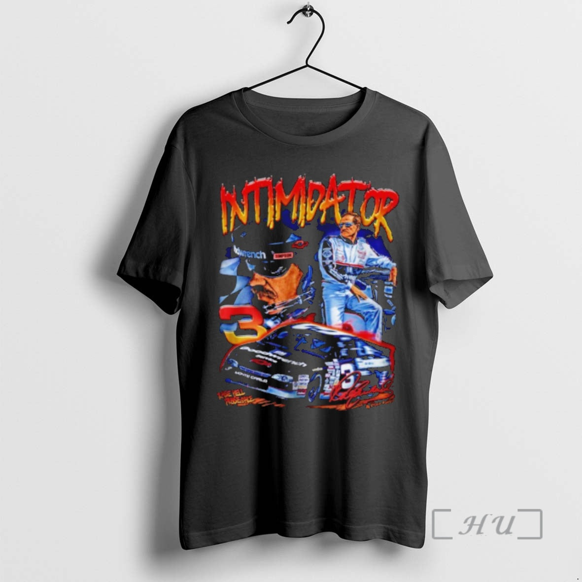 Officials Dale Earnhardt Raise Hell Praise Racing Intimidator 90s Retro T-Shirts, Hoodie, Sweatshirt | InkThreadWorks.com