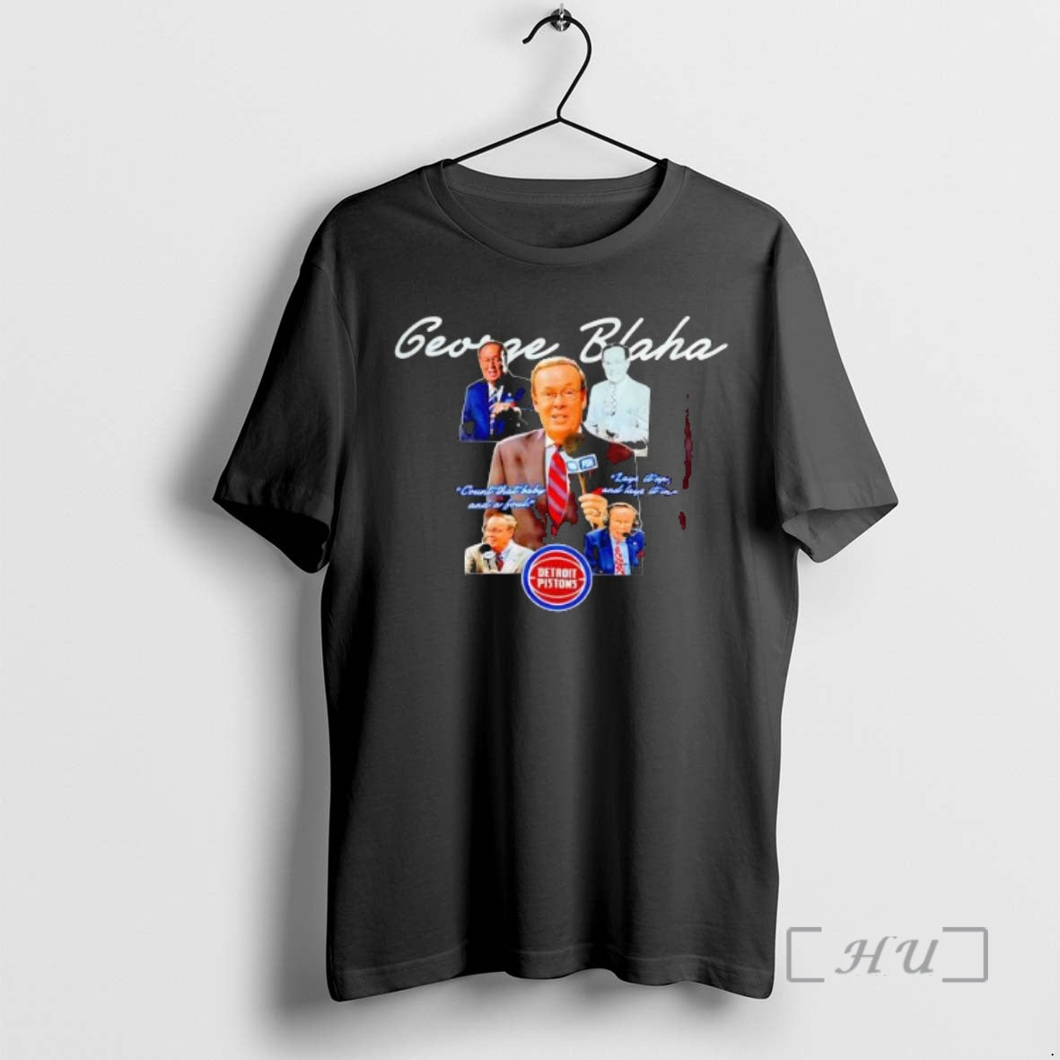 Officials George Blaha Detroit Pistons Graphic T-Shirts, Hoodie, Sweatshirt | InkThreadWorks.com