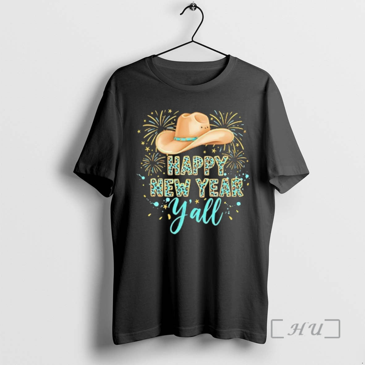 Officials Happy New Year Yall Western New Years Eve Cowgirl T-Shirts, Hoodie, Sweatshirt | InkThreadWorks.com