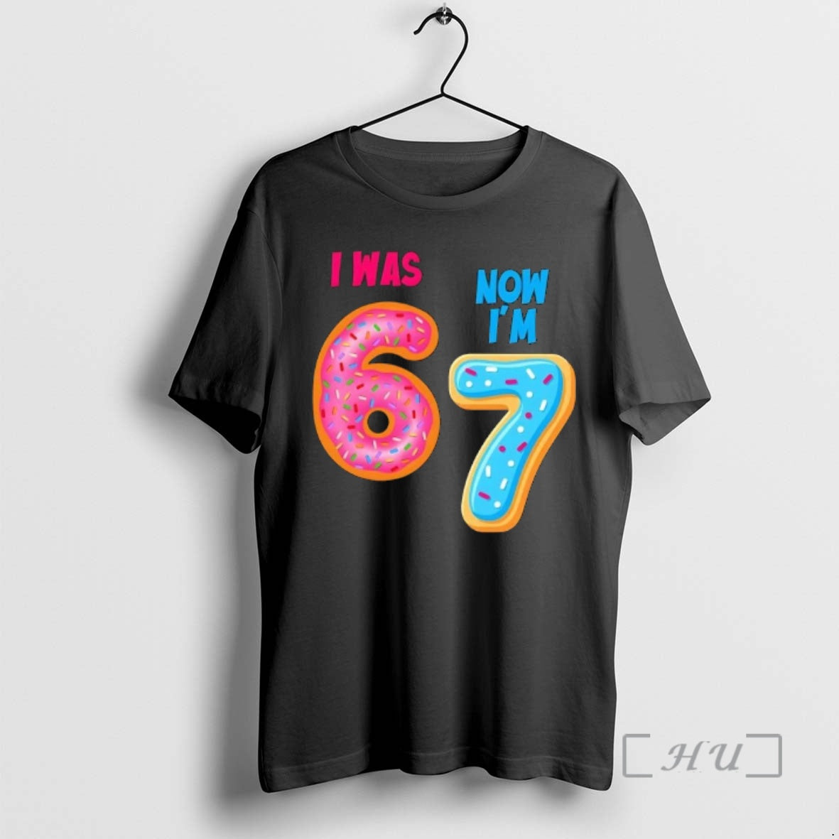 Officials I Was 6 Now Im 7 Year Old Birthday Six Seven Meme 67 Premium T-Shirts, Hoodie, Sweatshirt | InkThreadWorks.com