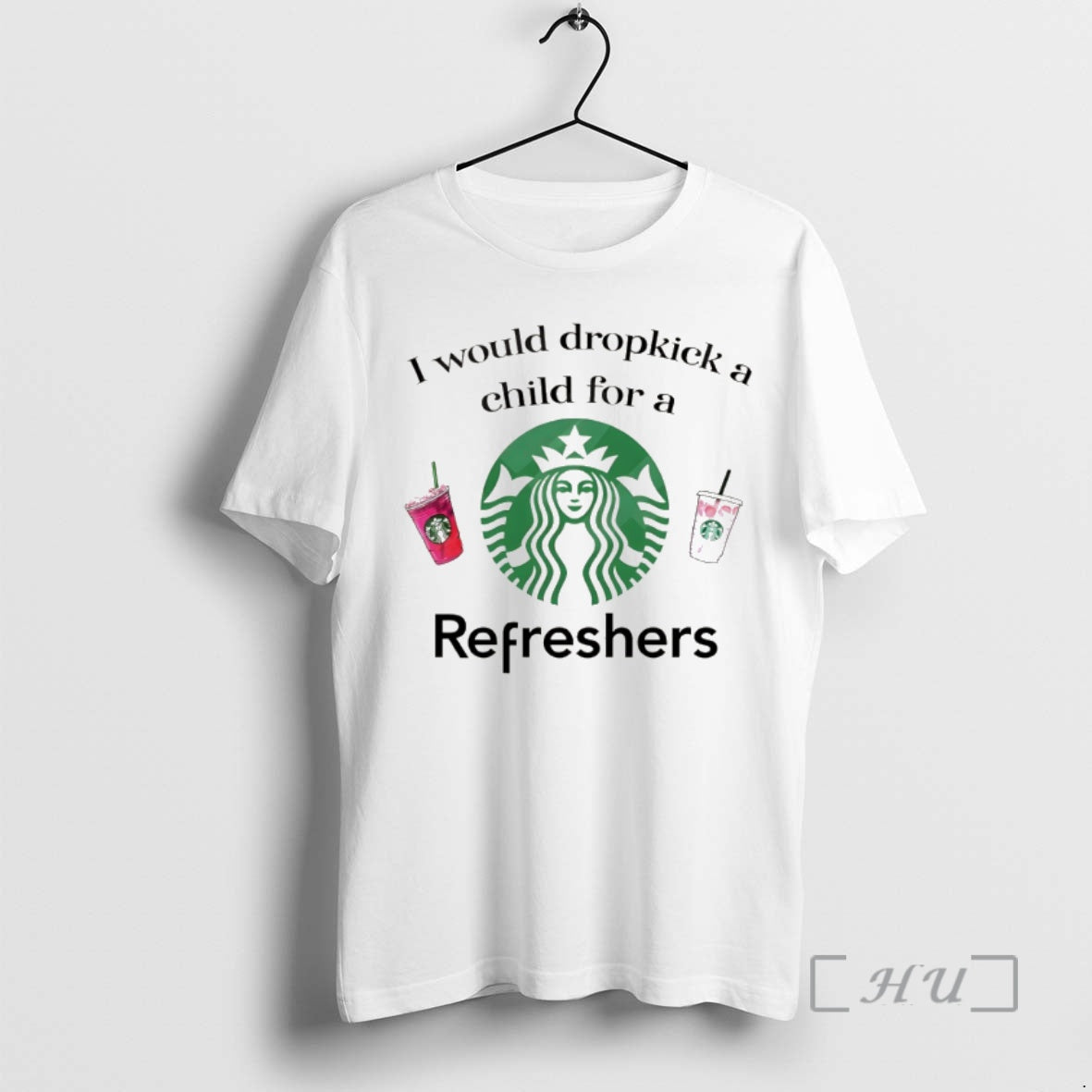 Officials I Would Dropkick A Child For A Starbucks Refresher T-Shirts, Hoodie, Sweatshirt | InkThreadWorks.com
