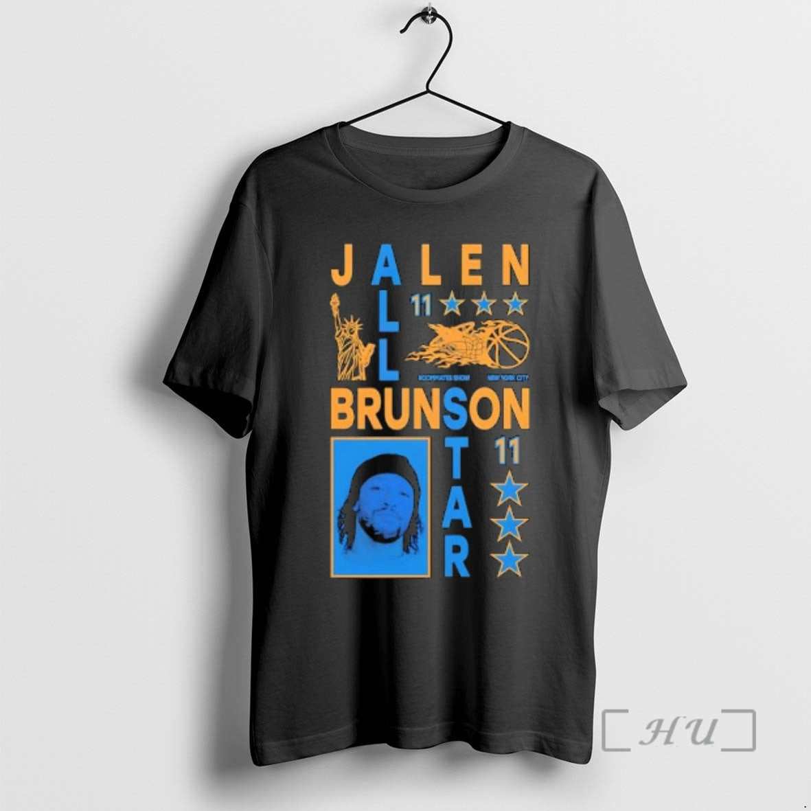 Officials Jalen Brunson 11 New York Team Star Graphic T-Shirts, Hoodie, Sweatshirt | InkThreadWorks.com