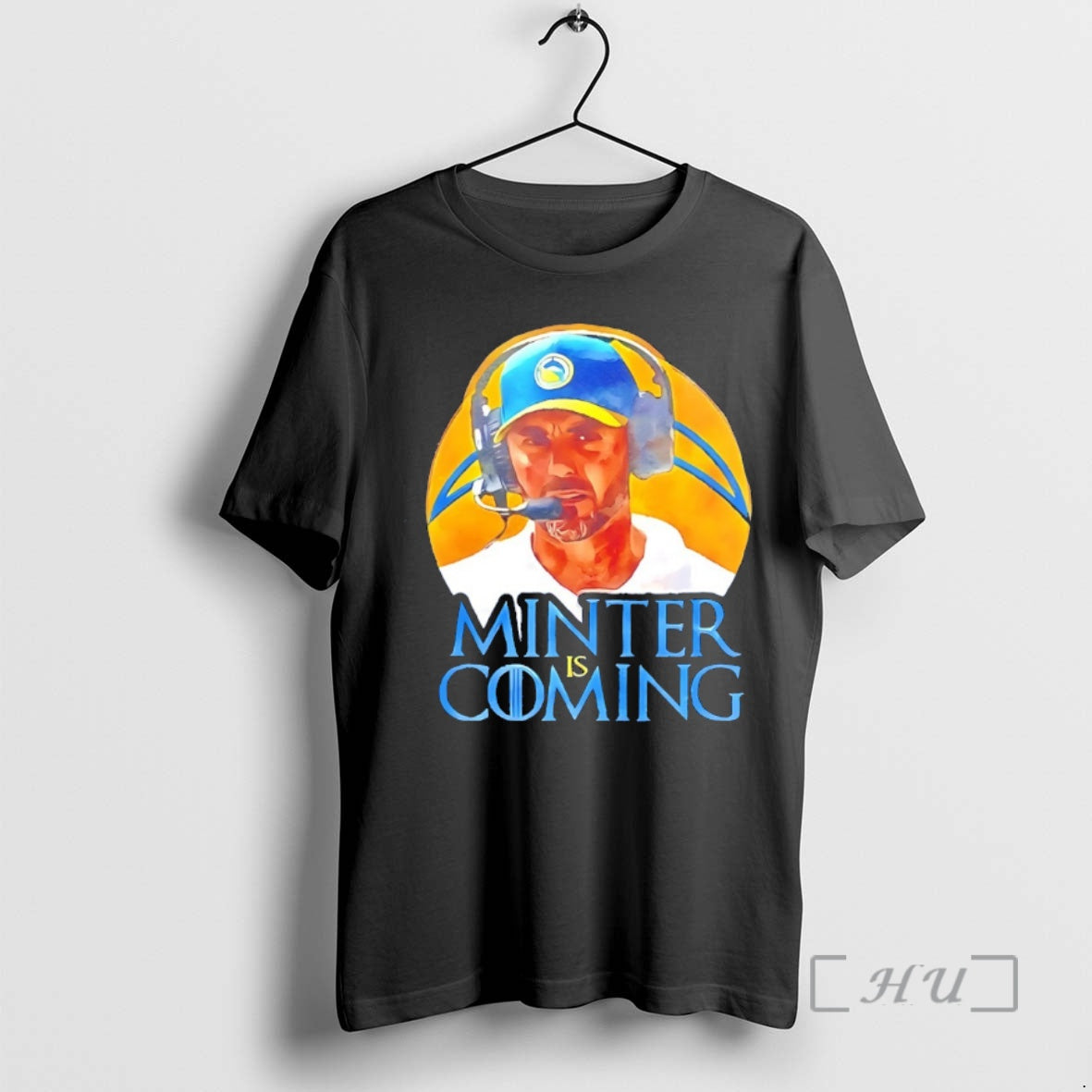 Officials Jesse Minter Los Angeles Chargers Coach Minter Is Coming T-Shirts, Hoodie, Sweatshirt | InkThreadWorks.com