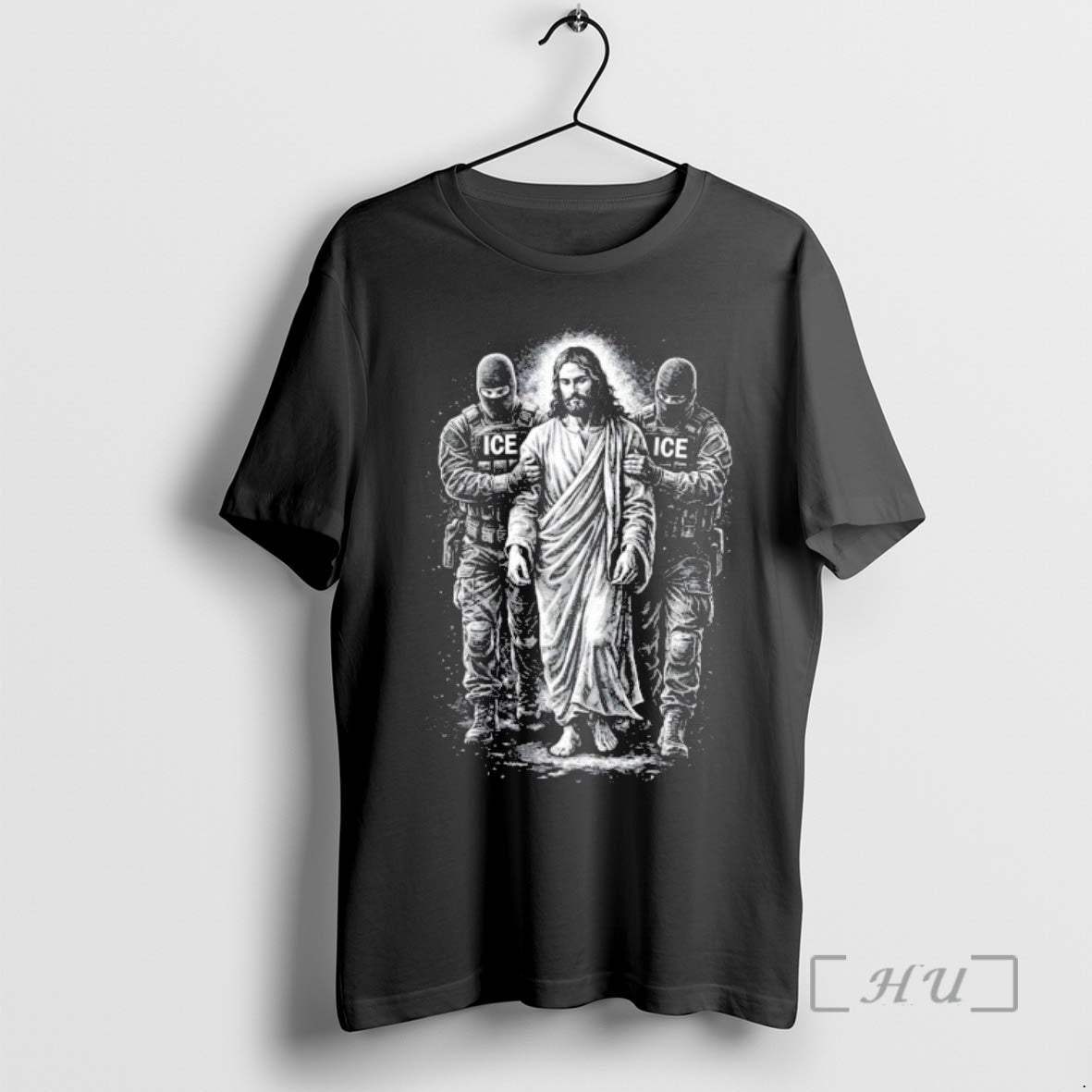 Officials Jesus Arrested Anti Ice Sarcastic Immigrant Rights Political Protest T-Shirts, Hoodie, Sweatshirt