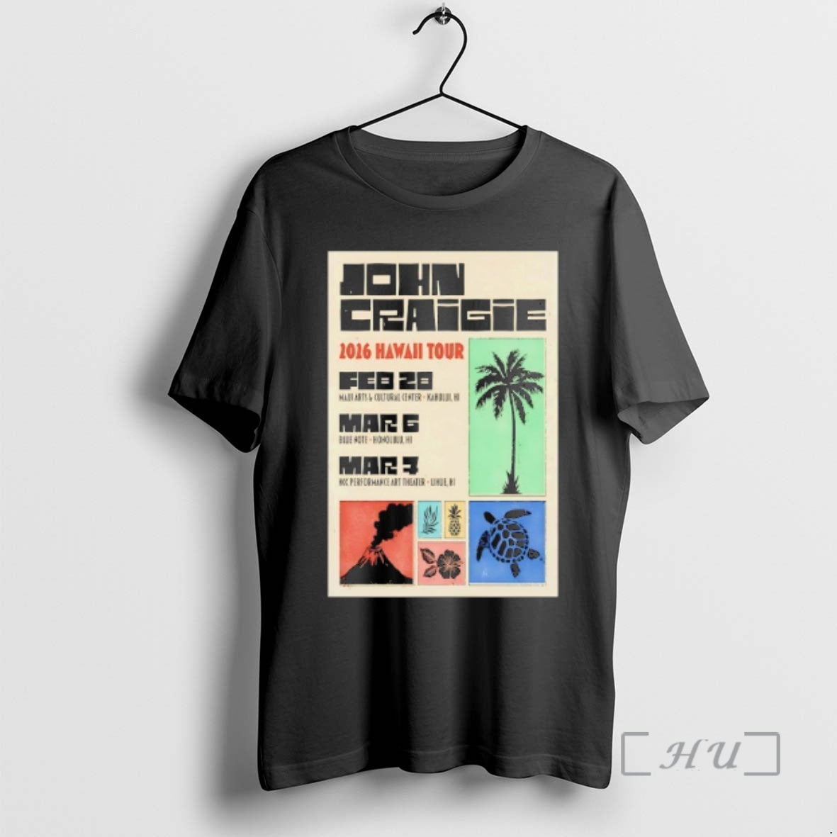 Officials John Craigie Hawaii Tour 2026 T-Shirts, Hoodie, Sweatshirt | InkThreadWorks.com