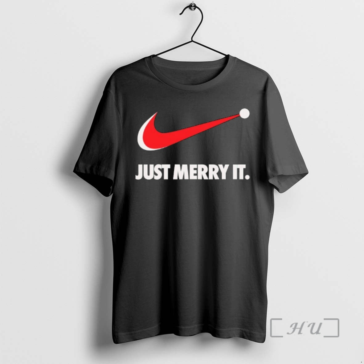 Officials Just Merry It Just Do It Merry Logo Christmas T-Shirts, Hoodie, Sweatshirt | InkThreadWorks.com