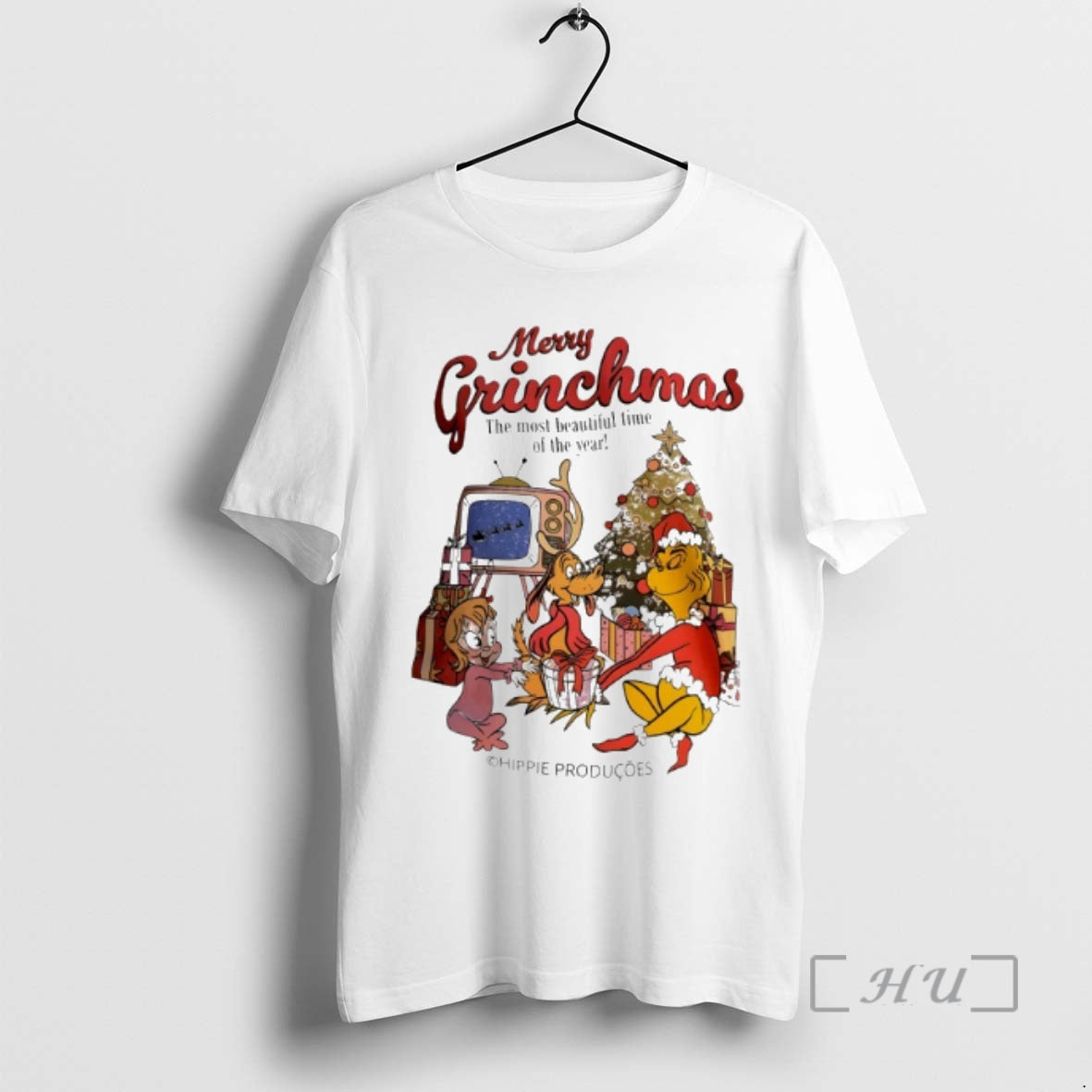 Officials Merry Grinchmas The Most Beautiful Time Of The Year T-Shirts, Hoodie, Sweatshirt | InkThreadWorks.com