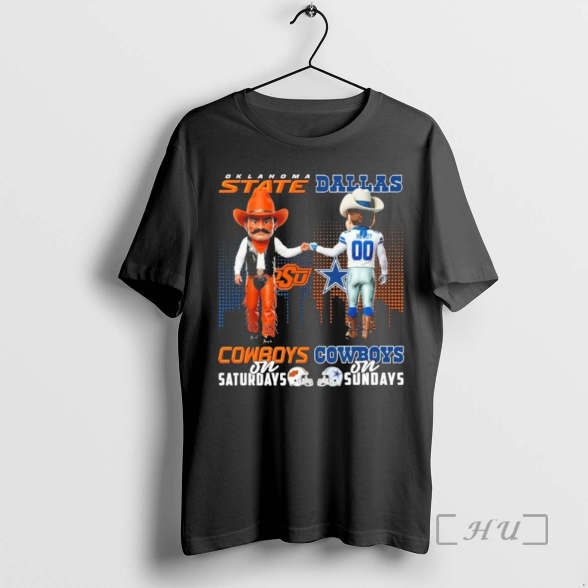 Officials Oklahoma Cowboys On Saturdays X Dallas Cowboys On Sundays T-Shirts, Hoodie, Sweatshirt | InkThreadWorks.com