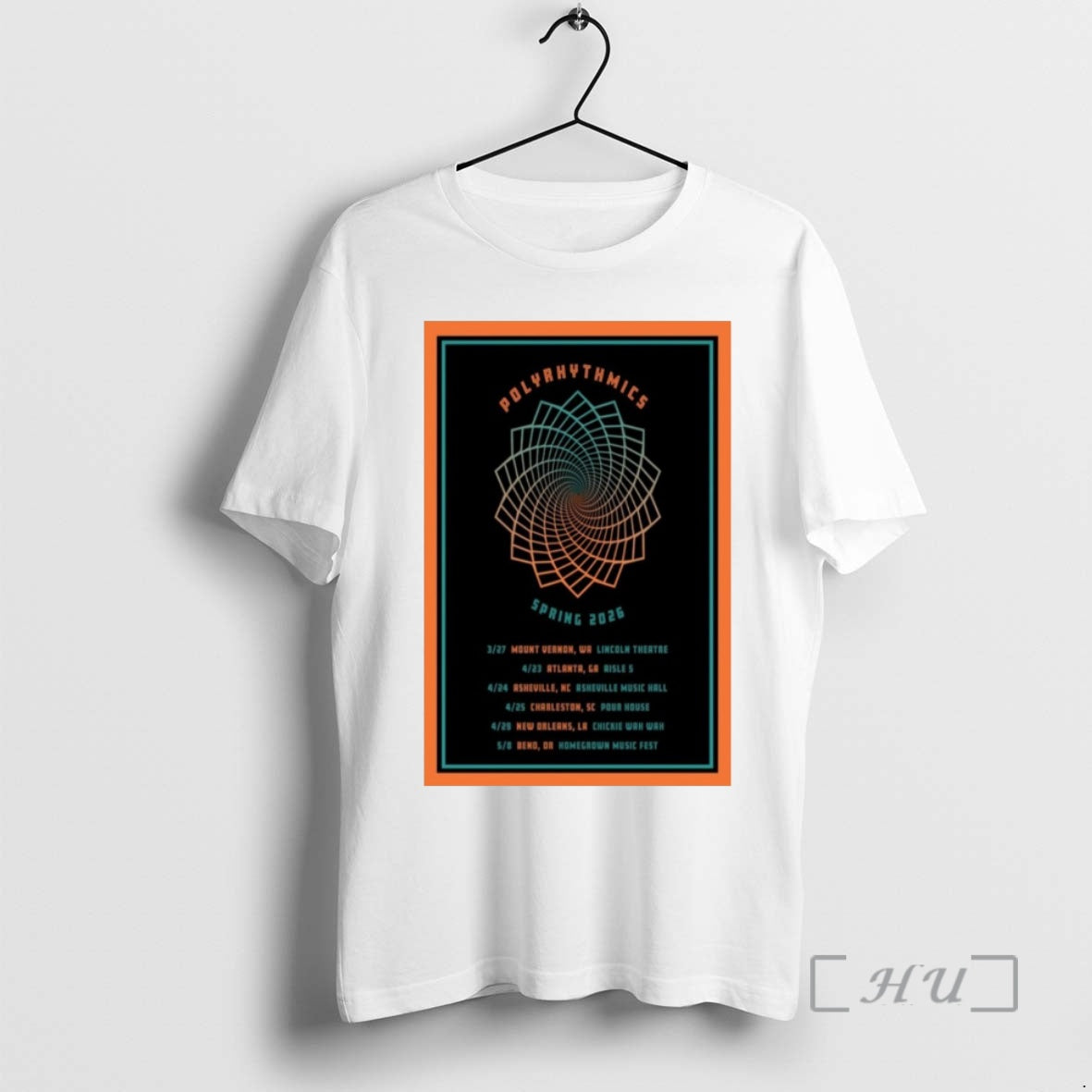 Officials Polyrhythmics Spring Tour 2026 T-Shirts, Hoodie, Sweatshirt | InkThreadWorks.com