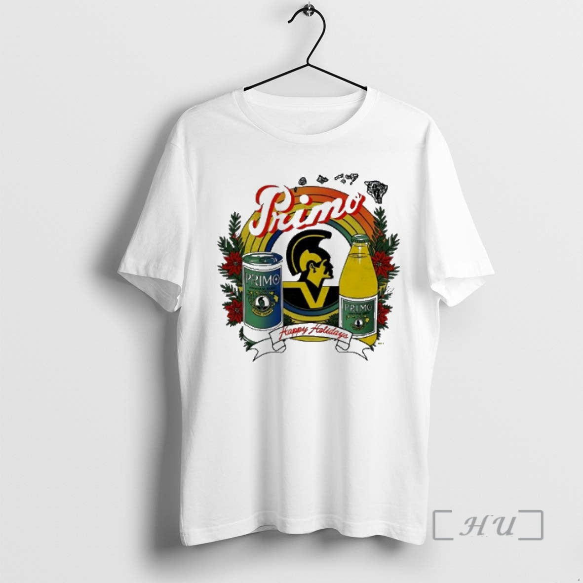 Officials Primo Hawaiian Beer Happy Holidays T-Shirts, Hoodie, Sweatshirt | InkThreadWorks.com
