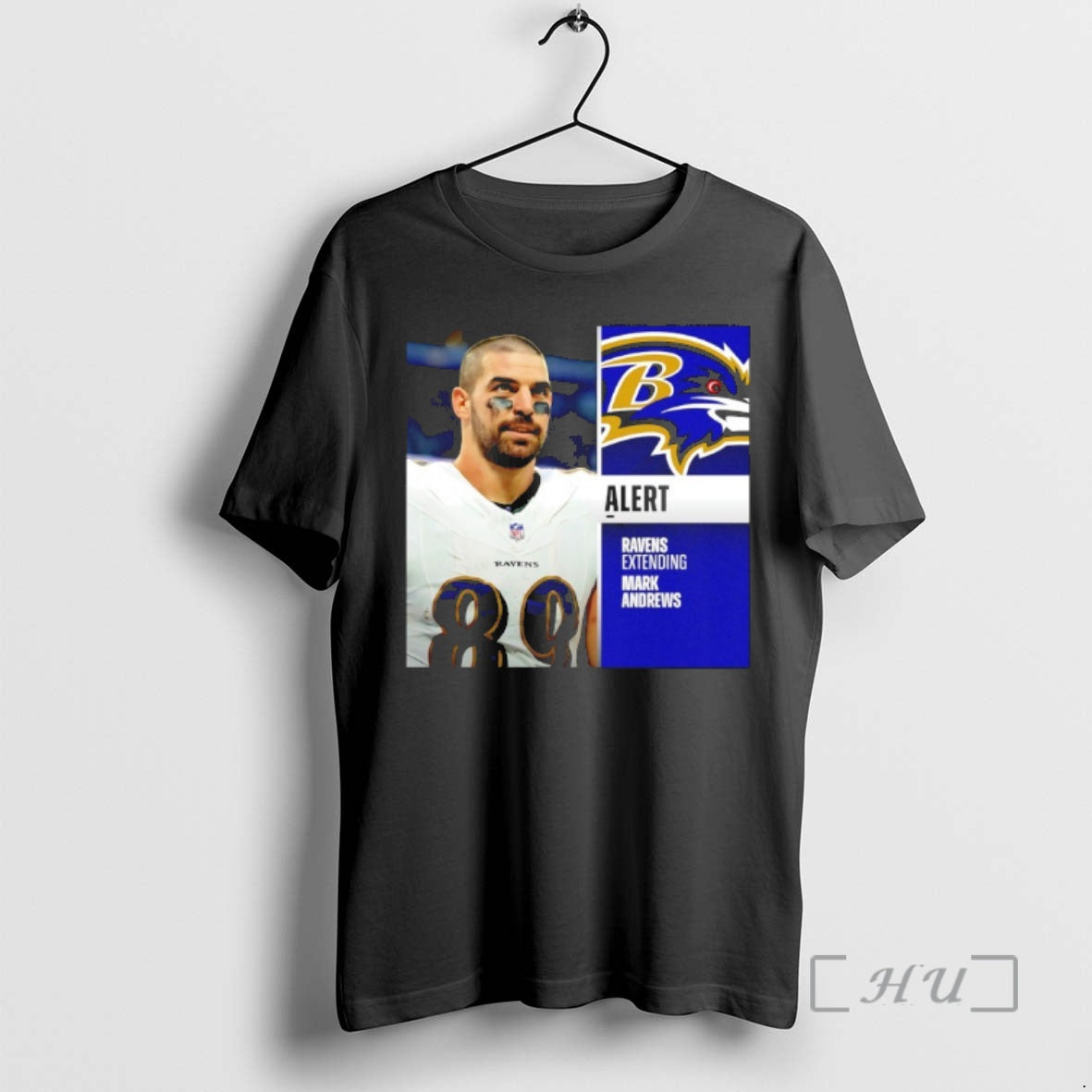 Officials Ravens Mark Andrews Agrees To Terms On Three Year 39 Premium T Shirts Sweater Hoodie, Sweatshirt