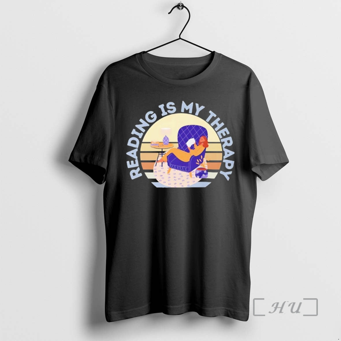 Officials Reading Is My Therapy Graphic T-Shirts, Hoodie, Sweatshirt | InkThreadWorks.com