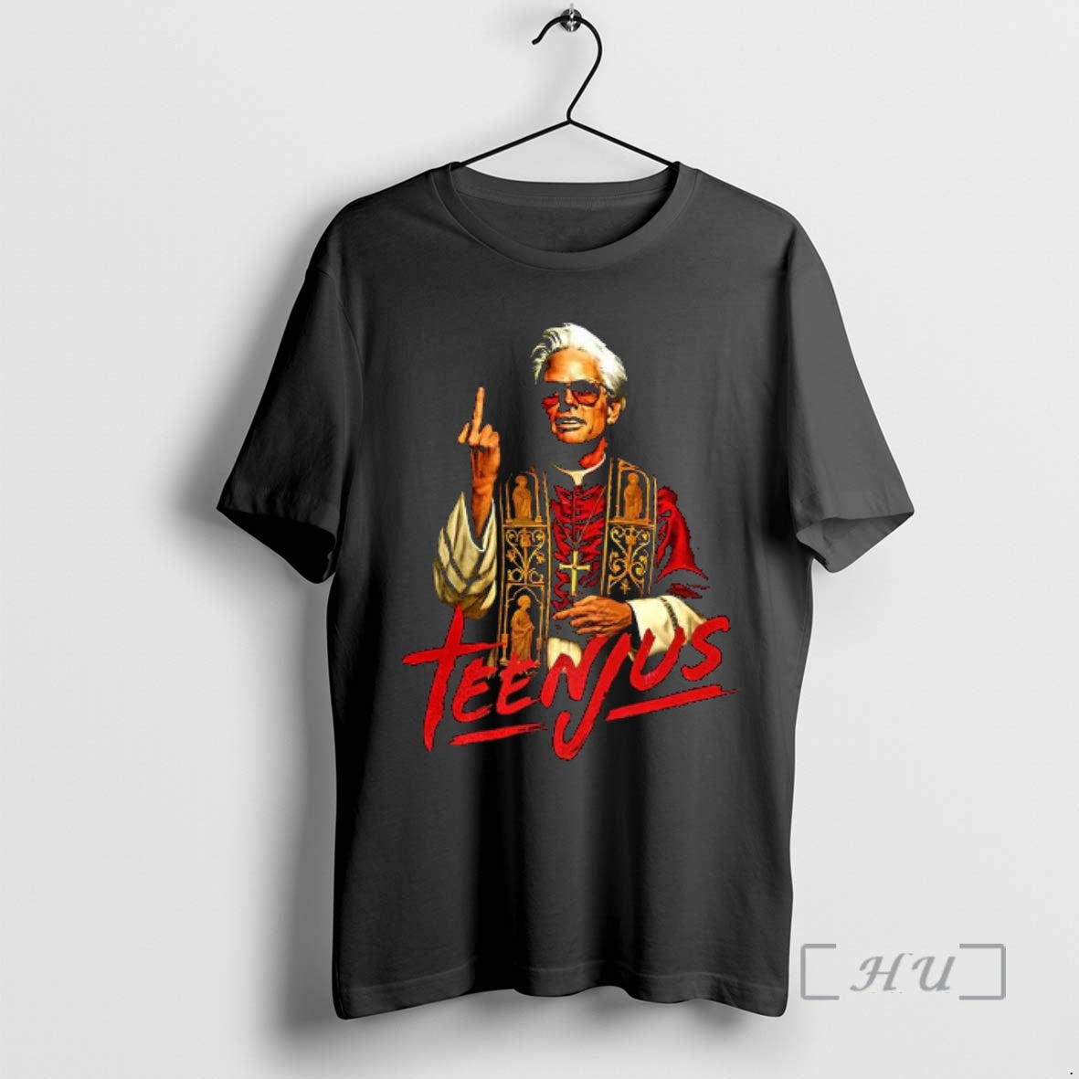 Officials Saint Billy Baby Teenjus Middle Finger Caricature T-Shirts, Hoodie, Sweatshirt | InkThreadWorks.com
