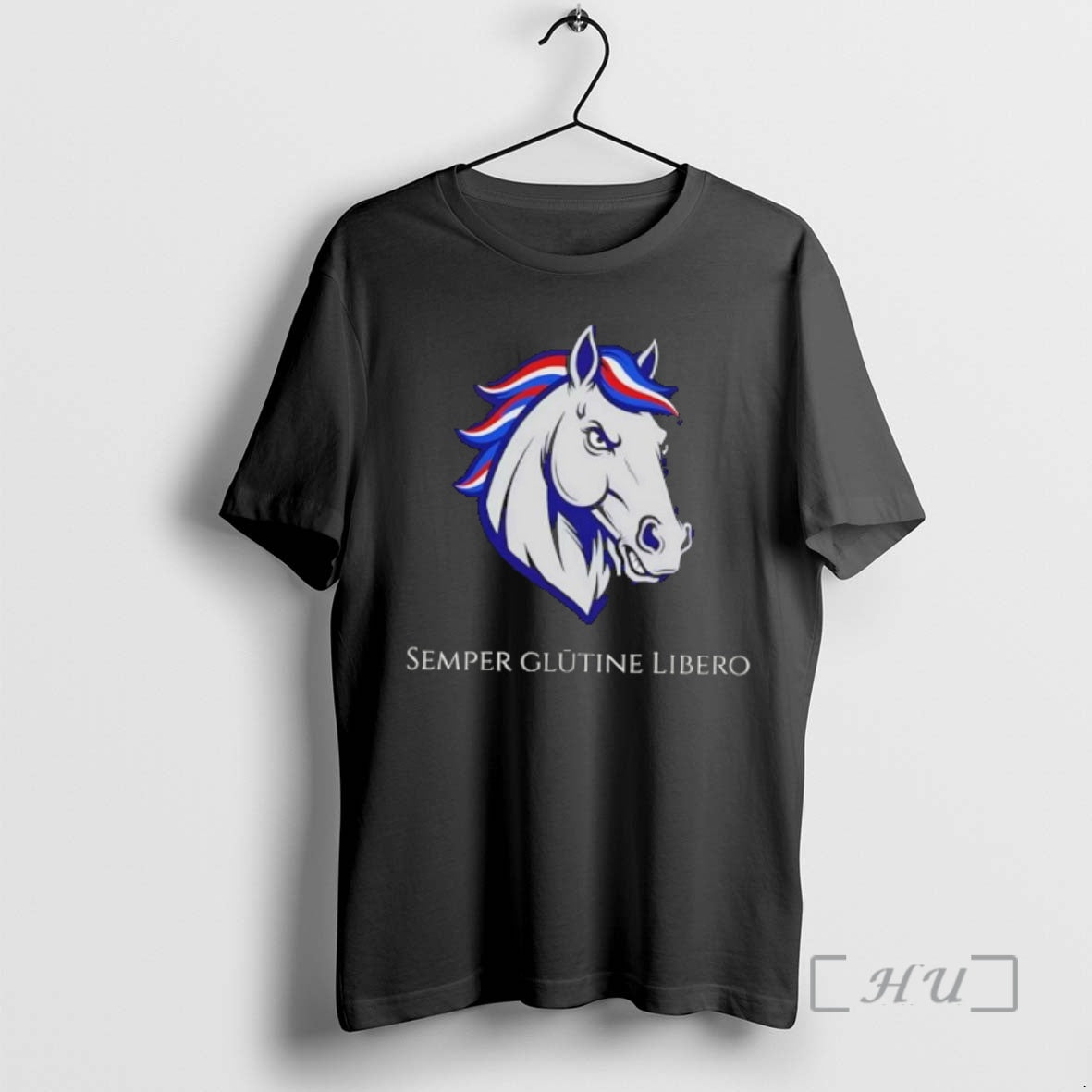 Officials Semper Glutine Libero Horse T-Shirts, Hoodie, Sweatshirt | InkThreadWorks.com