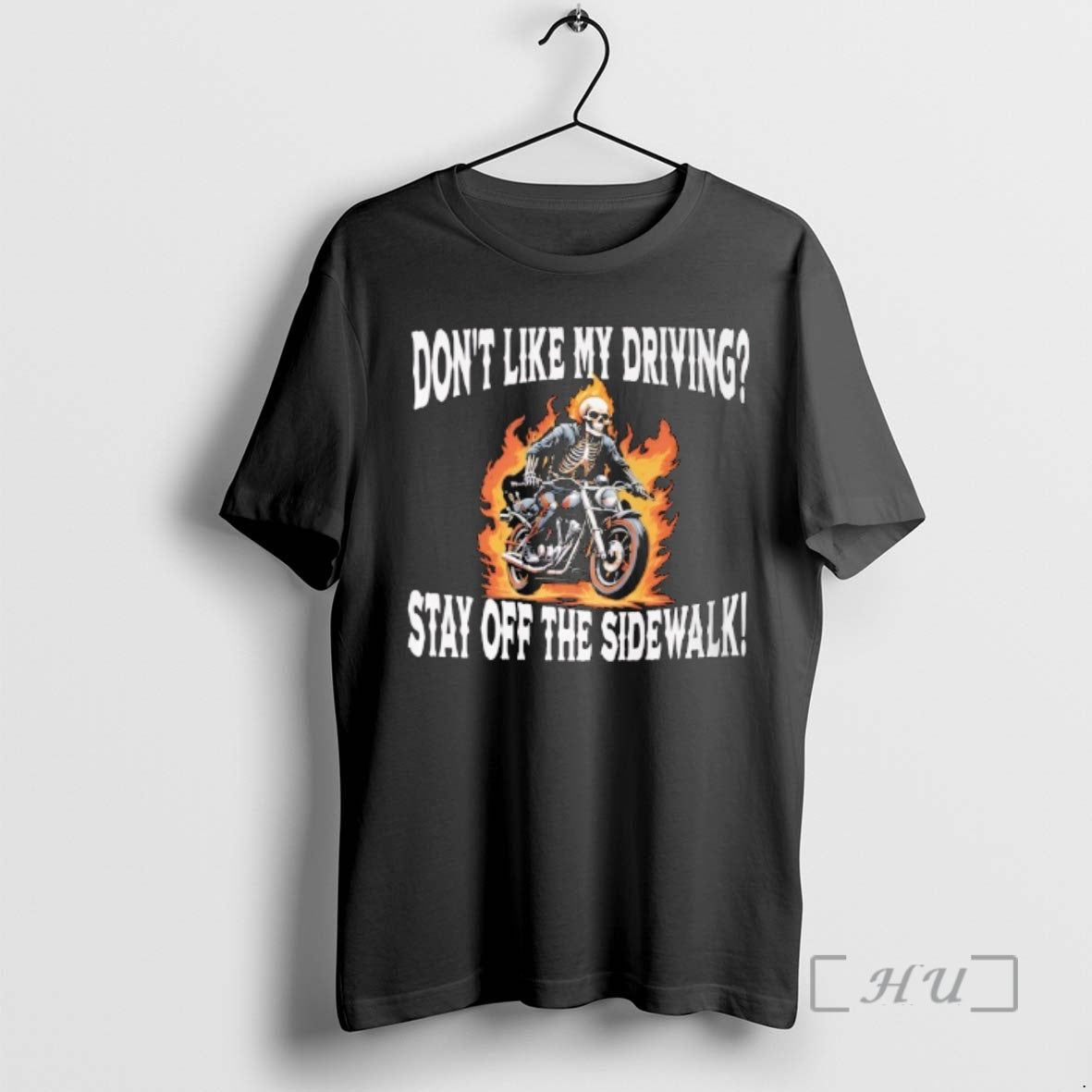 Officials Skeleton Dont Like My Driving Stay Off The Sidewalk T-Shirts, Hoodie, Sweatshirt | InkThreadWorks.com