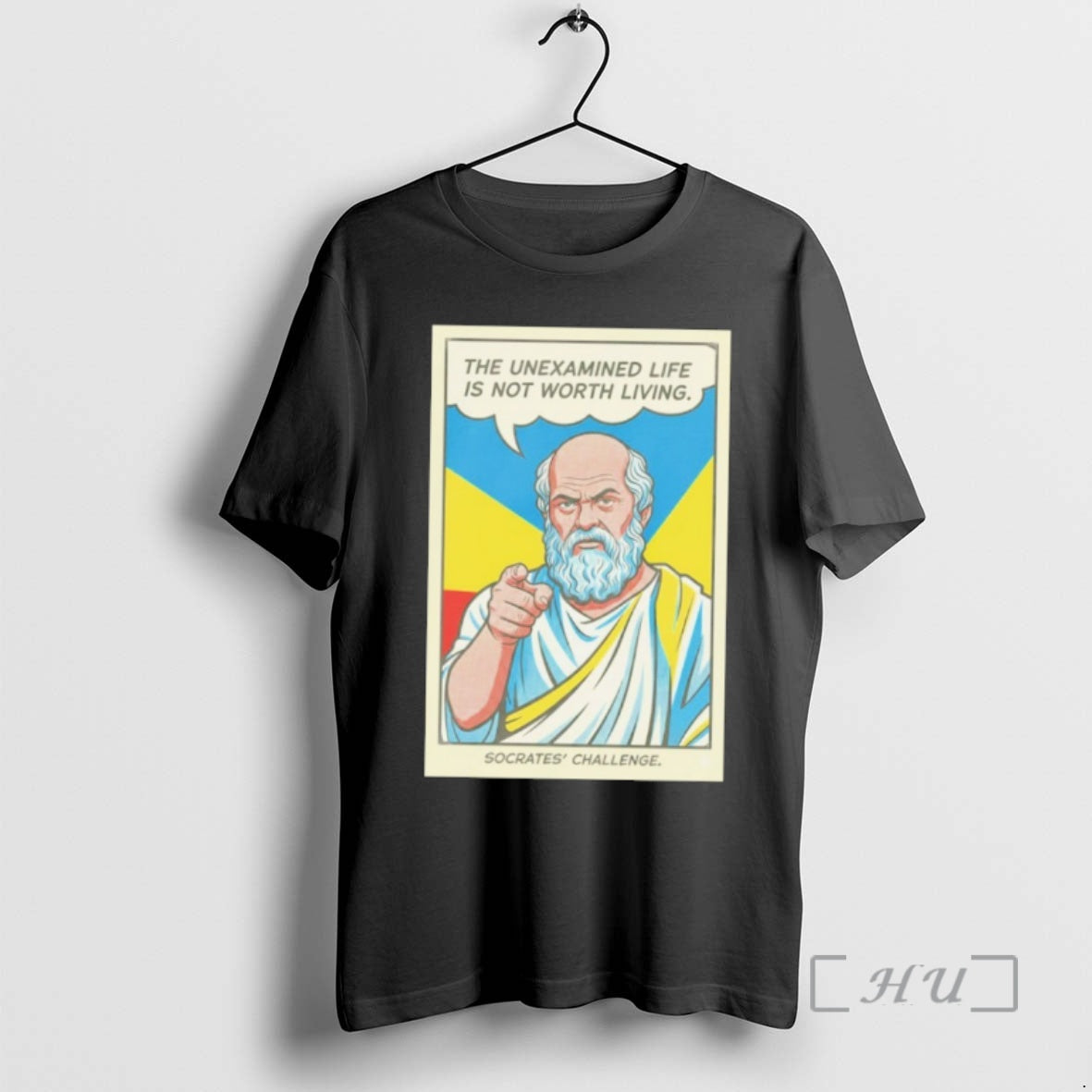 Officials Socrates Challenge The Unexamined Life Is Not Worth Living T-Shirts, Hoodie, Sweatshirt | InkThreadWorks.com