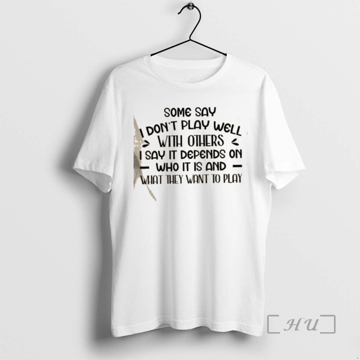 Officials Some Say I Dont Play Well With Others I Say It Depends On Who T-Shirts, Hoodie, Sweatshirt | InkThreadWorks.com