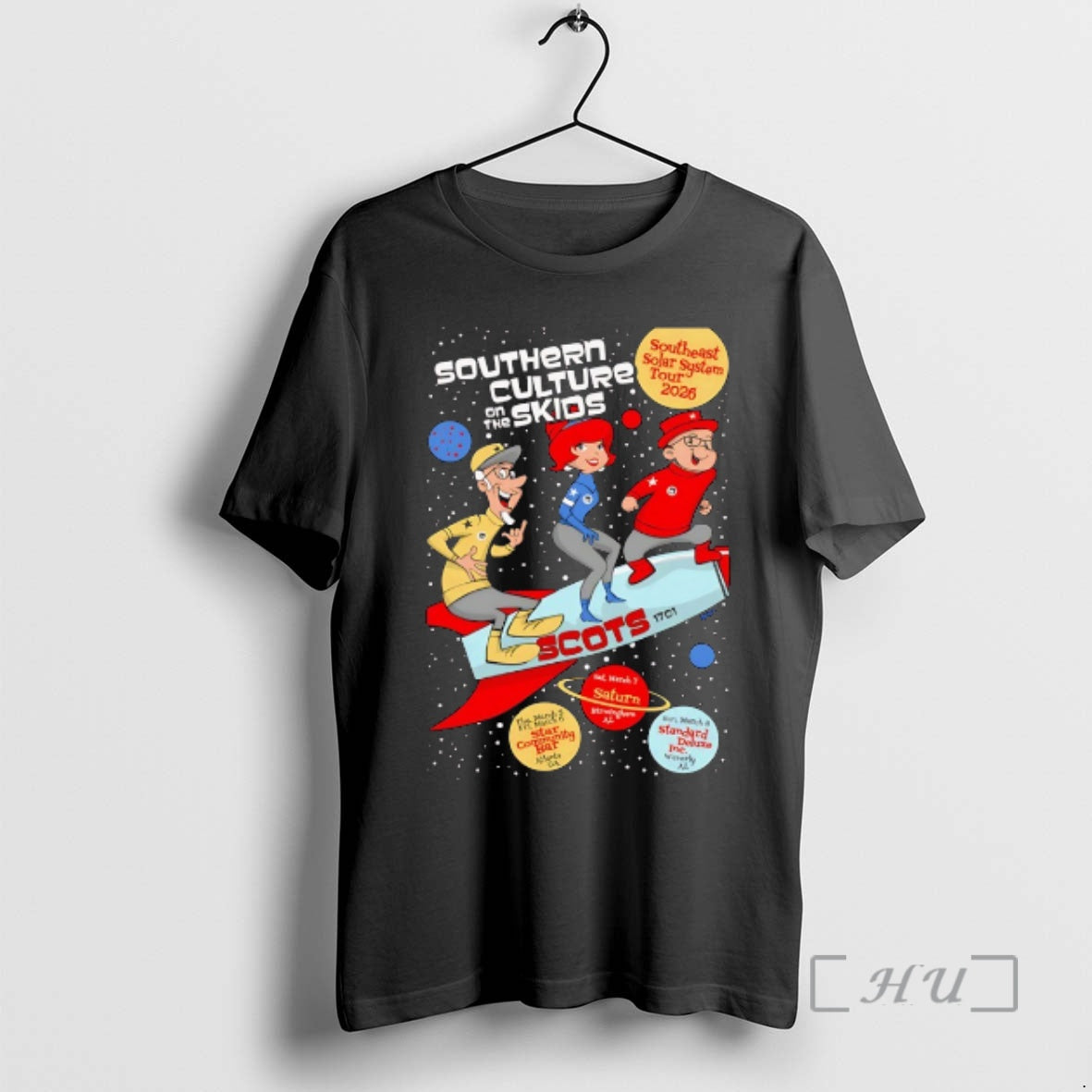 Officials Southern Culture On The Skids Southeast Solar System Tour Mar 2026 Premium T Shirts