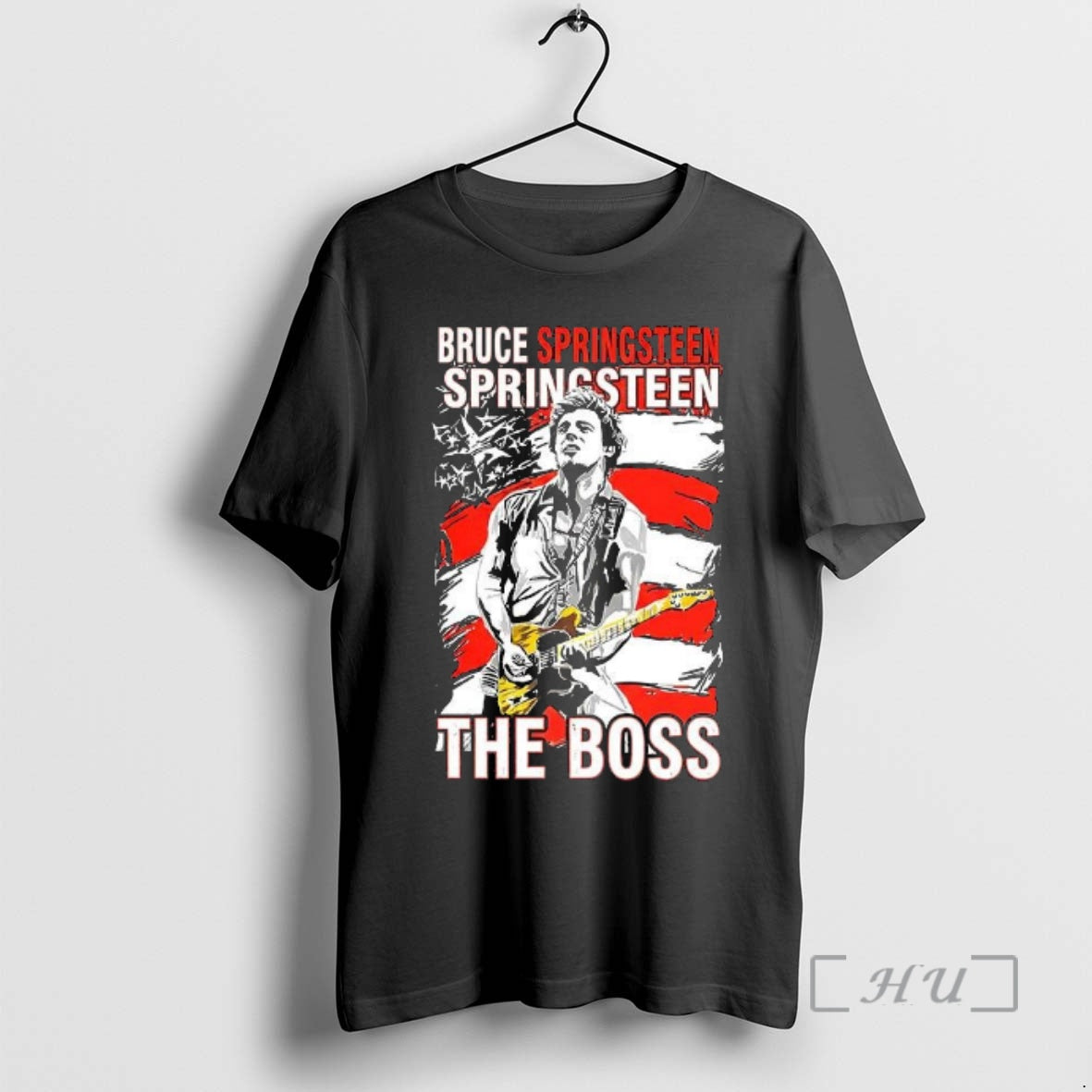 Officials Springsteen The Boss Rock American Flag T-Shirts, Hoodie, Sweatshirt | InkThreadWorks.com