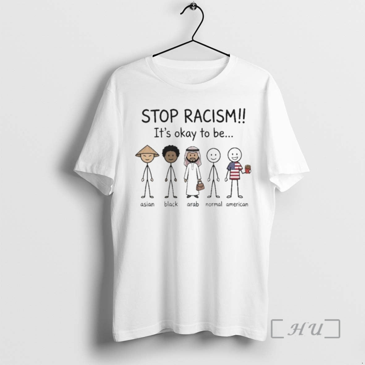 Officials Stop Racism Okay Be Asian Black Arab Normal American T-Shirts, Hoodie, Sweatshirt