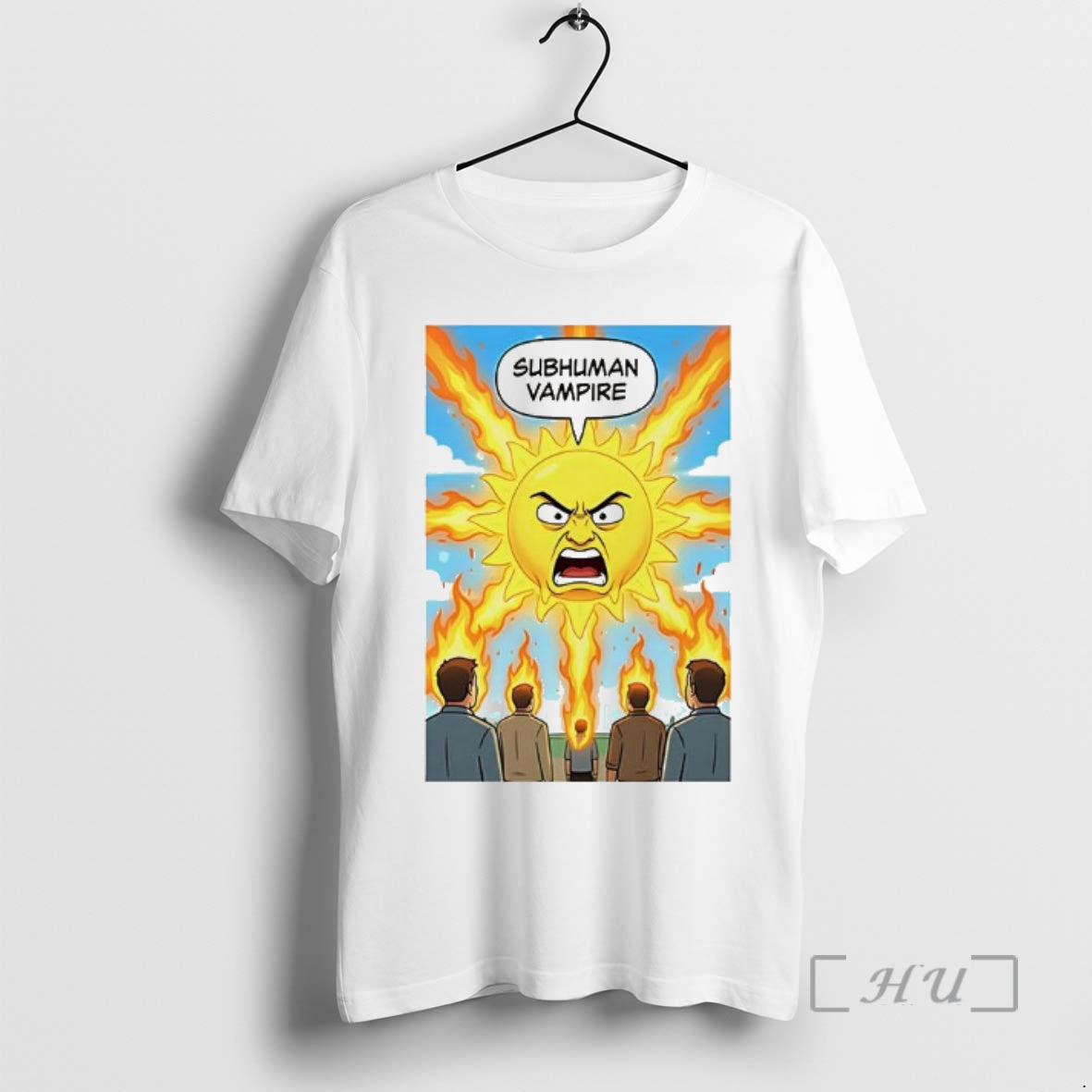 Officials Subhuman Vampire Sun Cartoon T-Shirts, Hoodie, Sweatshirt | InkThreadWorks.com