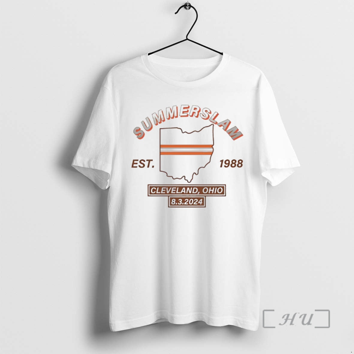 Officials Summerslam Cleveland Ohio Est 1988 T-Shirts, Hoodie, Sweatshirt | InkThreadWorks.com