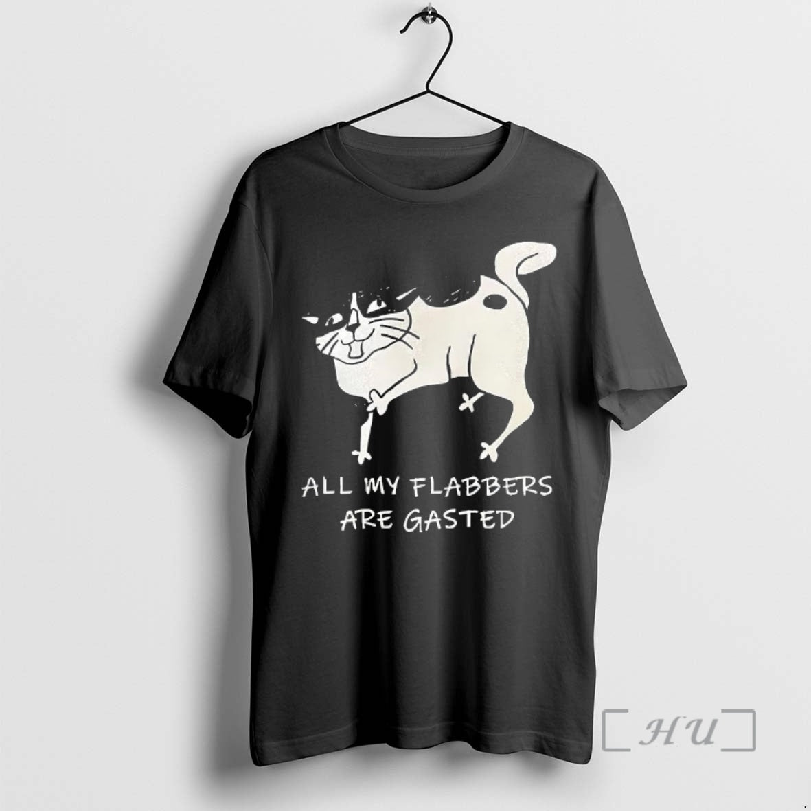 Officials Surprised Cat All My Flabbers Are Gasted Sketch T-Shirts, Hoodie, Sweatshirt | InkThreadWorks.com