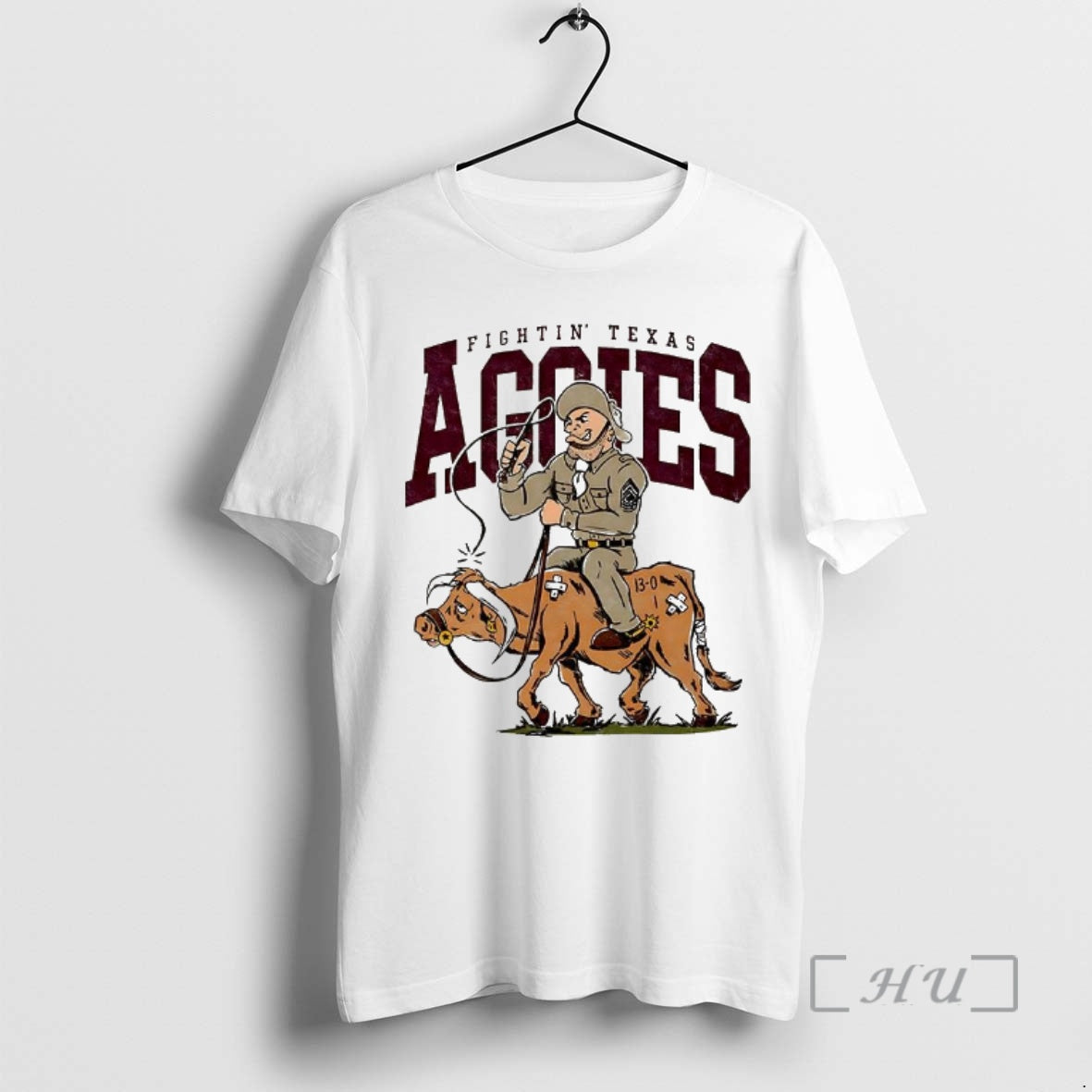 Officials Texas Am Aggies Fightin Texas Sarge Mascot T-Shirts, Hoodie, Sweatshirt | InkThreadWorks.com