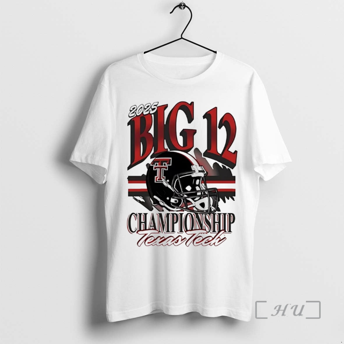Officials Texas Tech Red Raiders 2025 Big 12 Championship Helmet T-Shirts, Hoodie, Sweatshirt | InkThreadWorks.com