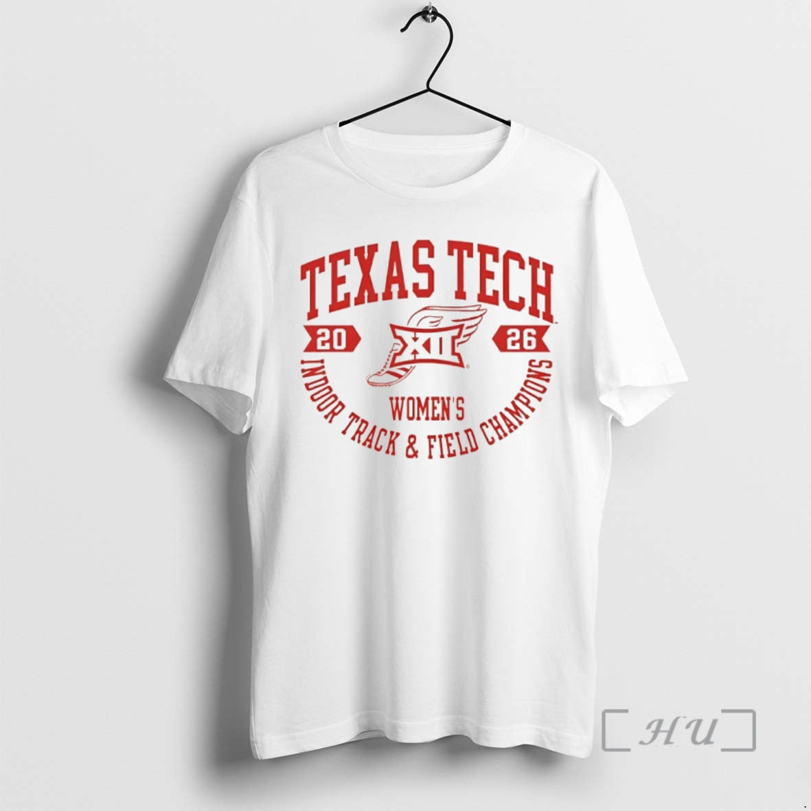 Officials Texas Tech Red Raiders Womens Indoor Track And Field Champion 2026 Premium T Shirts
