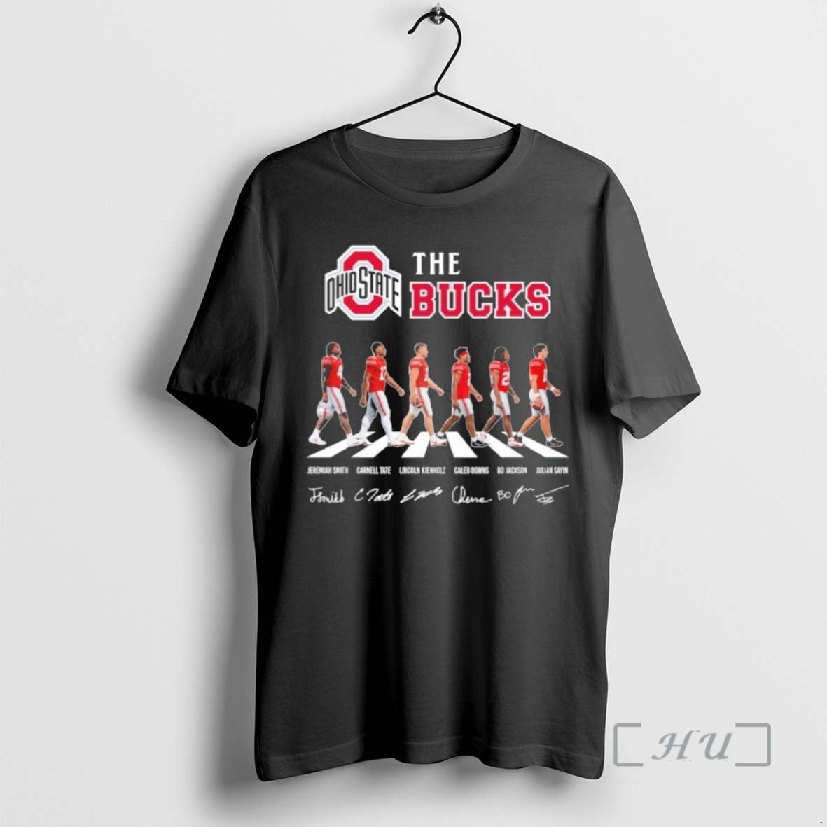 Officials The Bucks Player Abbey Road Signature T-Shirts, Hoodie, Sweatshirt | InkThreadWorks.com