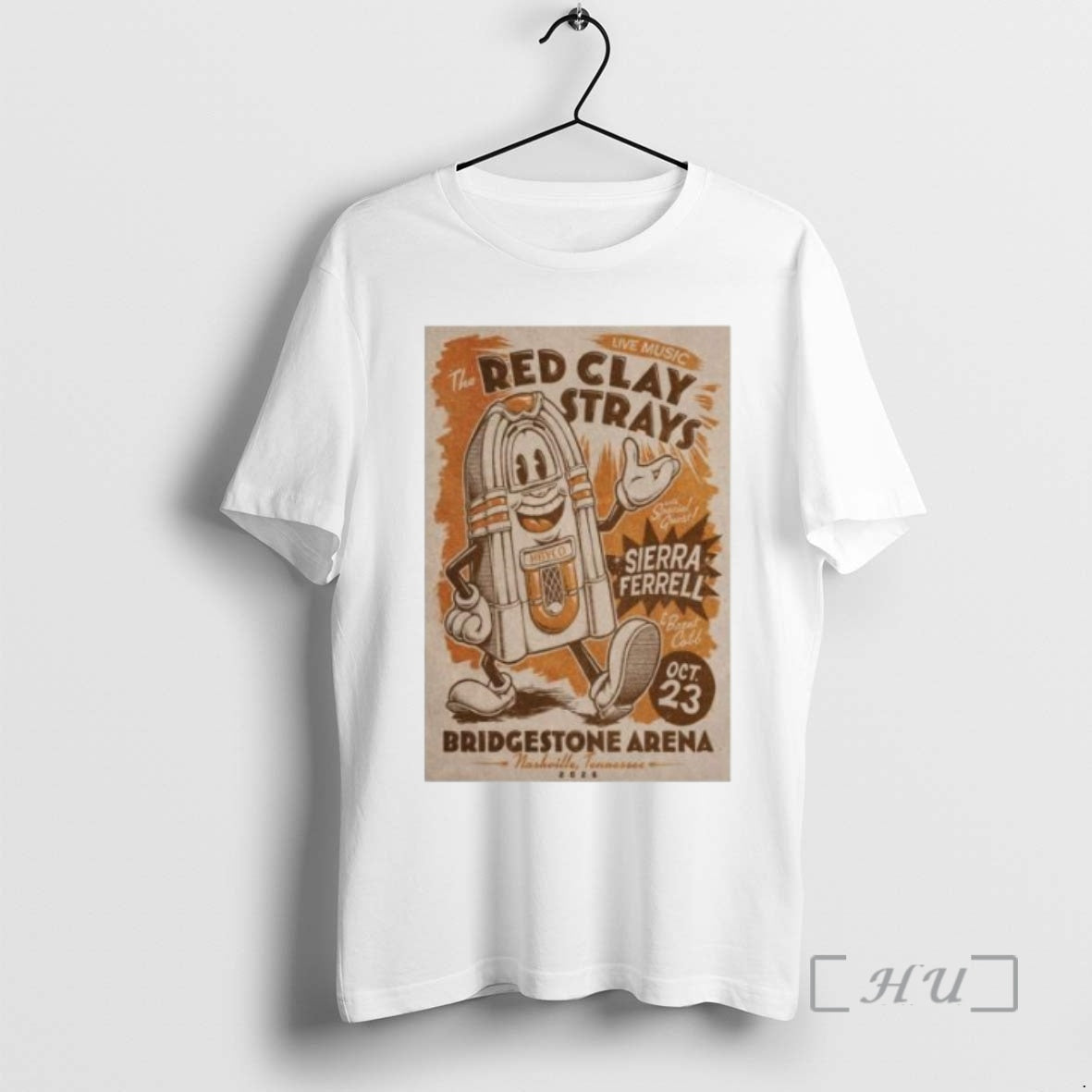 Officials The Red Clay Strays October 23 2026 In Nashville Tn Circle White Premium T-Shirts, Hoodie, Sweatshirt