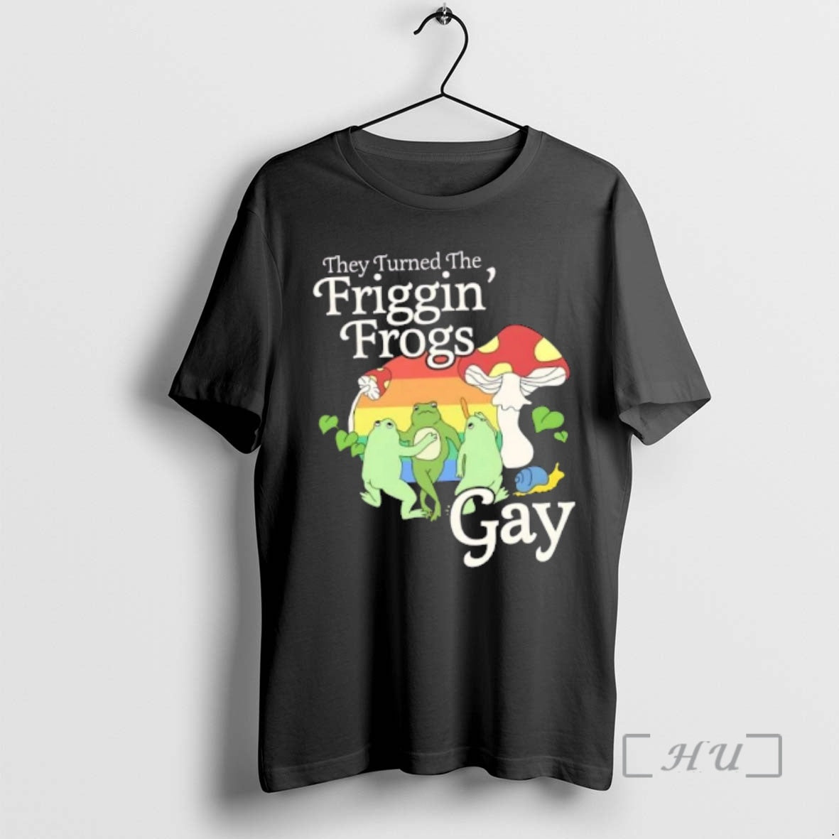 Officials They Turned The Friggin Frogs Gay T-Shirts, Hoodie, Sweatshirt | InkThreadWorks.com