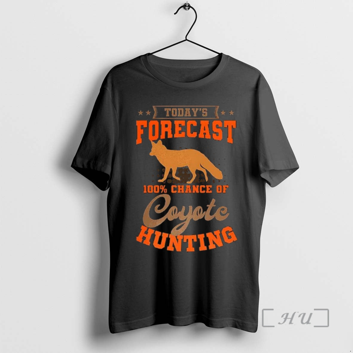 Officials Todays Forecast 100 Chance Of Coyote Hunting T-Shirts, Hoodie, Sweatshirt | InkThreadWorks.com