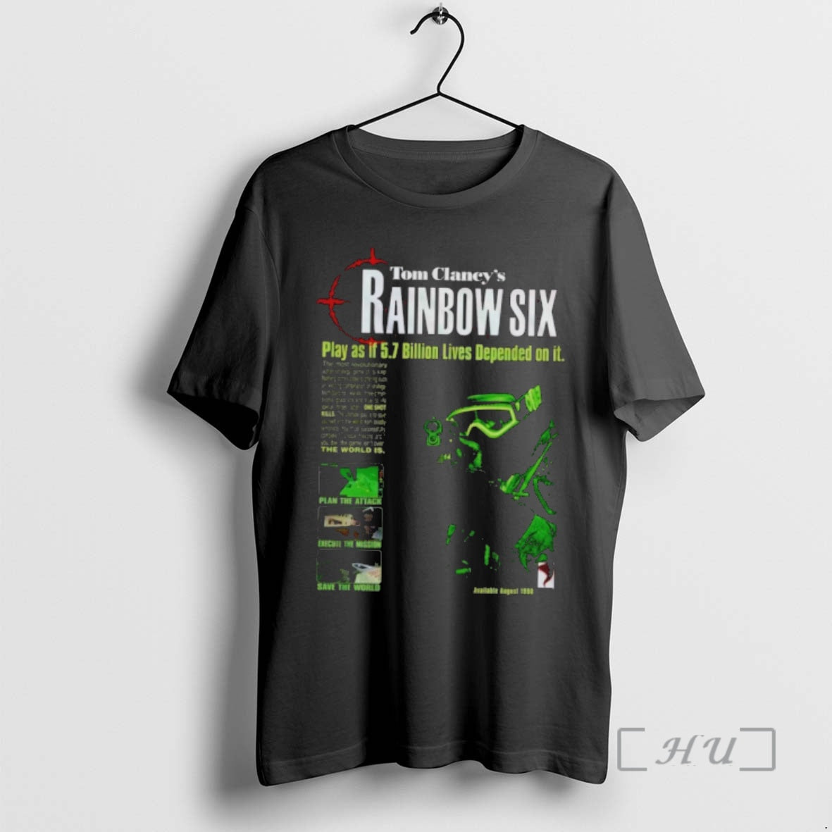 Officials Tom Clancys Rainbow Six T-Shirts, Hoodie, Sweatshirt | InkThreadWorks.com