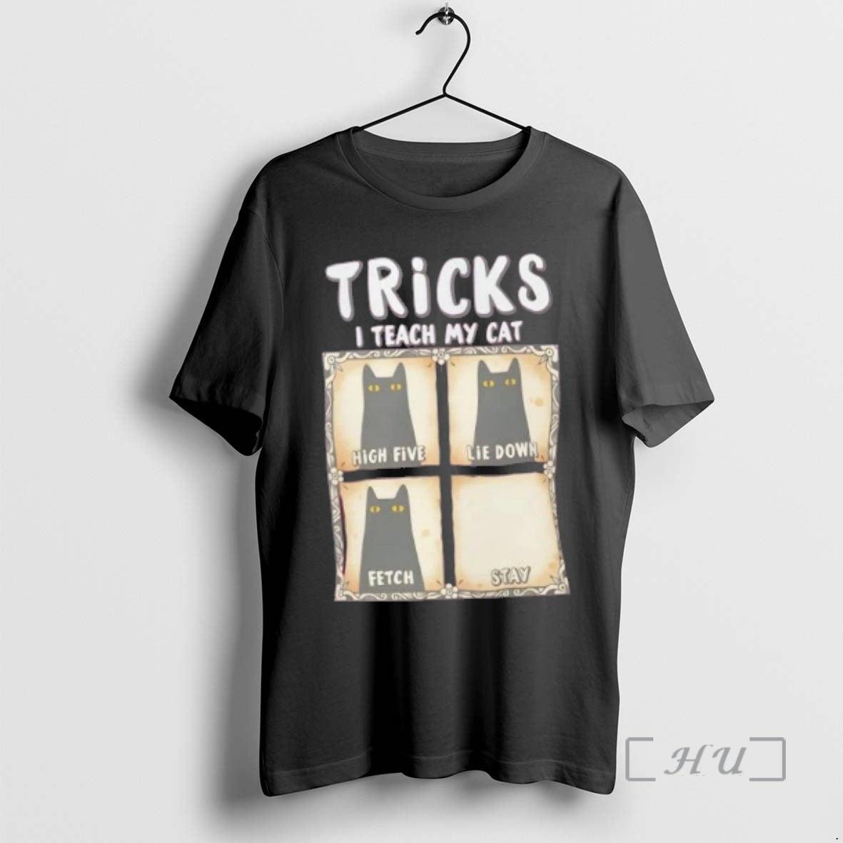 Officials Tricks I Teach My Cat Funny Cat Owner T-Shirts, Hoodie, Sweatshirt | InkThreadWorks.com