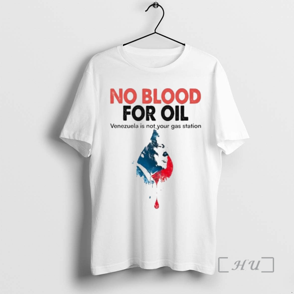 Officials Trump No Blood For Oil Venezuela Is Not Your Gas Station Premium T Shirts Hoodie, Sweatshirt | InkThreadWorks.com