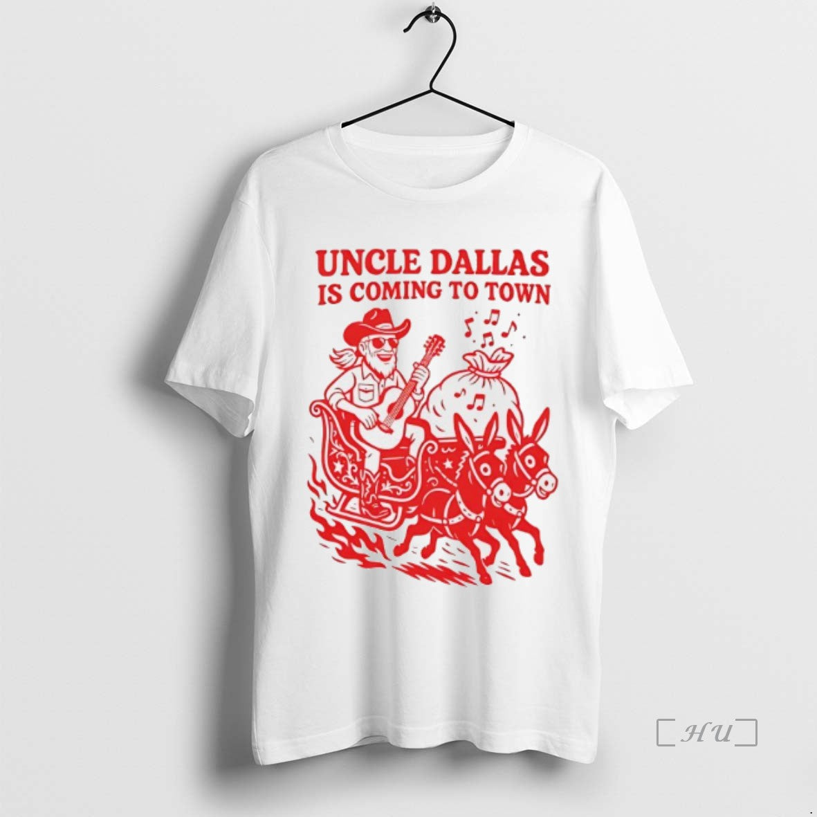 Officials Uncle Dallas Is Coming To Town T-Shirts, Hoodie, Sweatshirt | InkThreadWorks.com