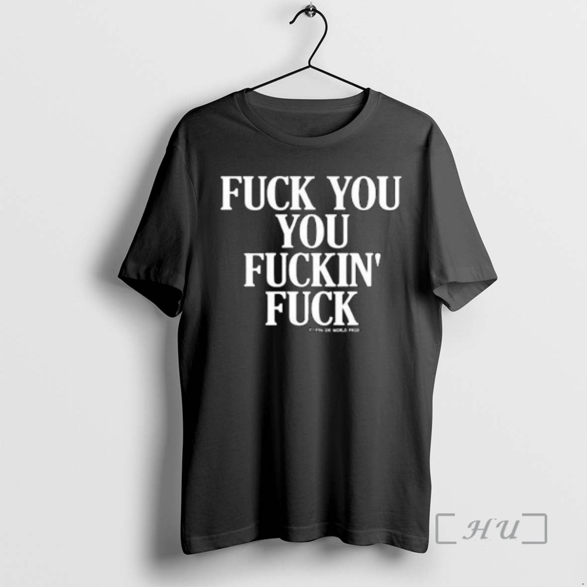 Officials Vintage Graphic Fuck You You Fuckin Fuck Circle Black T-Shirts, Hoodie, Sweatshirt | InkThreadWorks.com