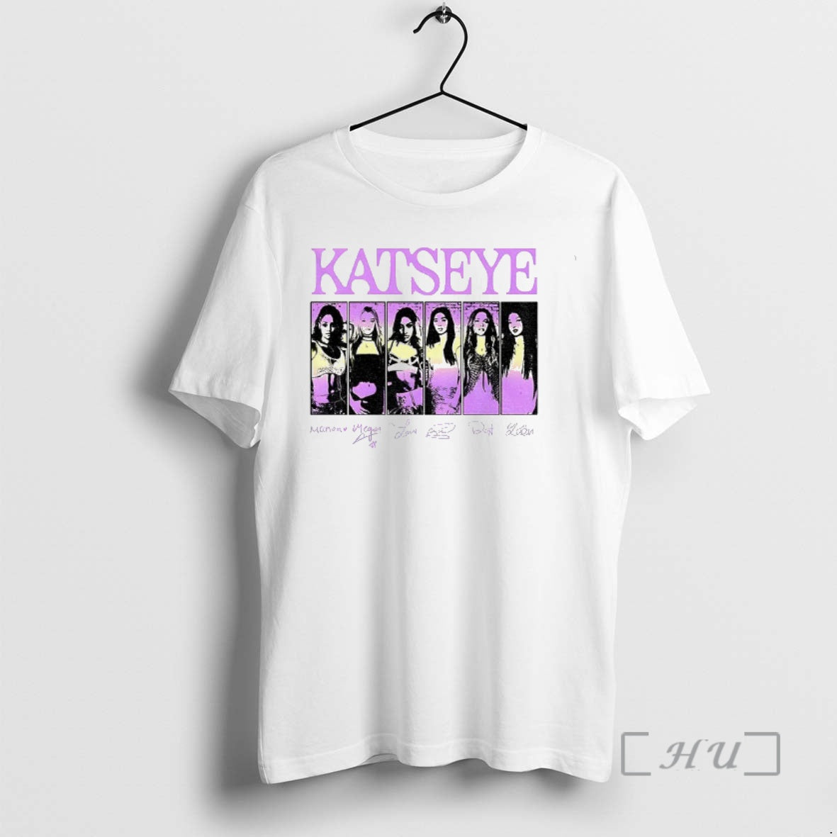 Officials Vintage Katseye Beautiful Chaos Signature Music T-Shirts, Hoodie, Sweatshirt | InkThreadWorks.com