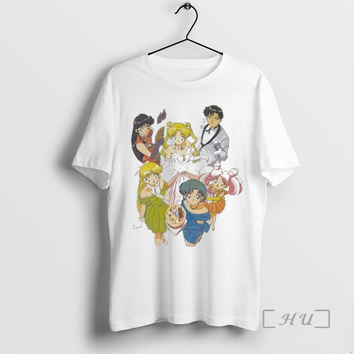 Officials Vintage Sailor Moon Puff Print T-Shirts, Hoodie, Sweatshirt | InkThreadWorks.com