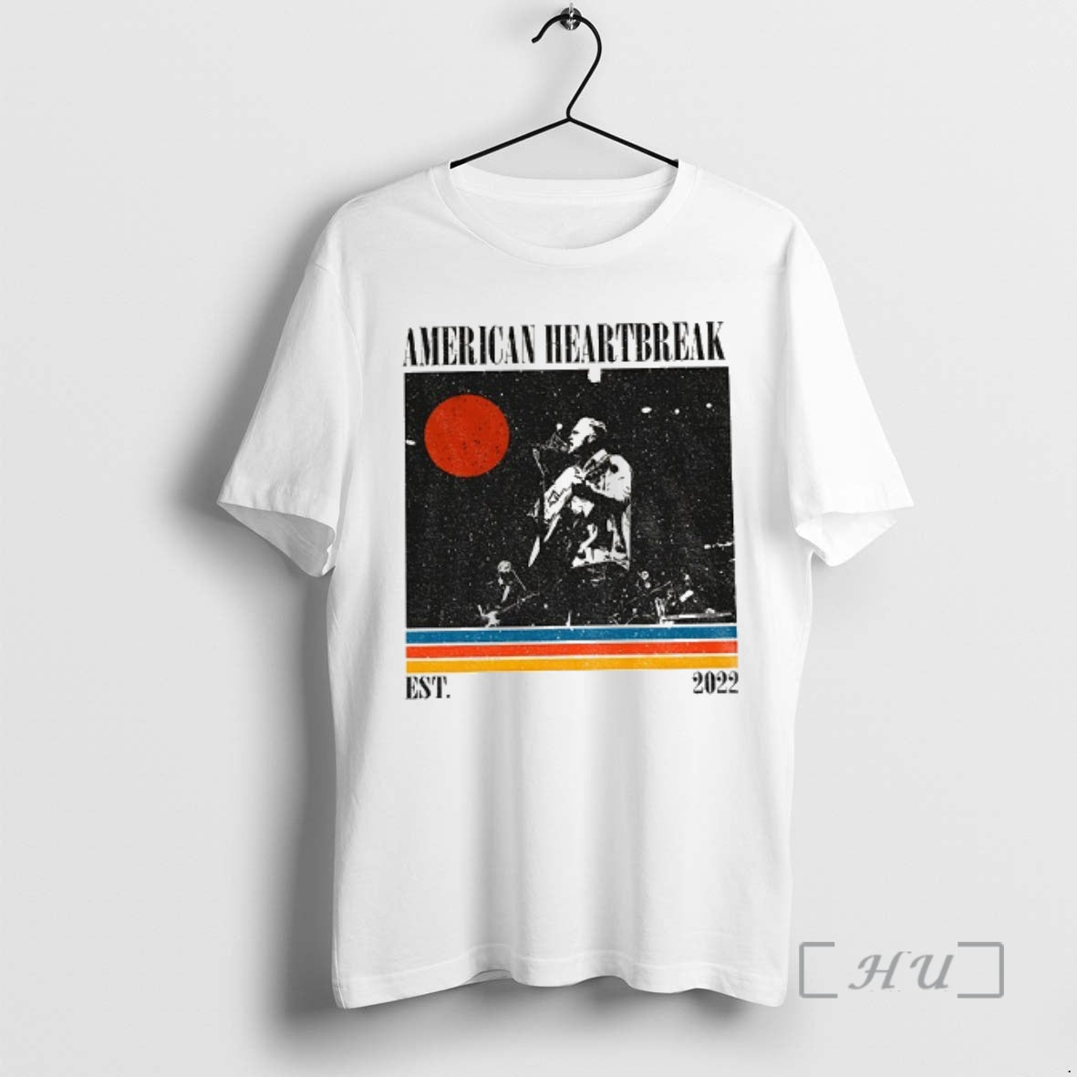 Officials Vintage Zach Bryan American Heartbreak Est 2022 T-Shirts, Hoodie, Sweatshirt | InkThreadWorks.com
