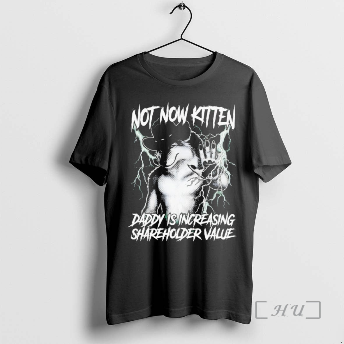 Officials Werewolf Not Now Kitten Daddy Is Increasing Shareholder Value T-Shirts, Hoodie, Sweatshirt