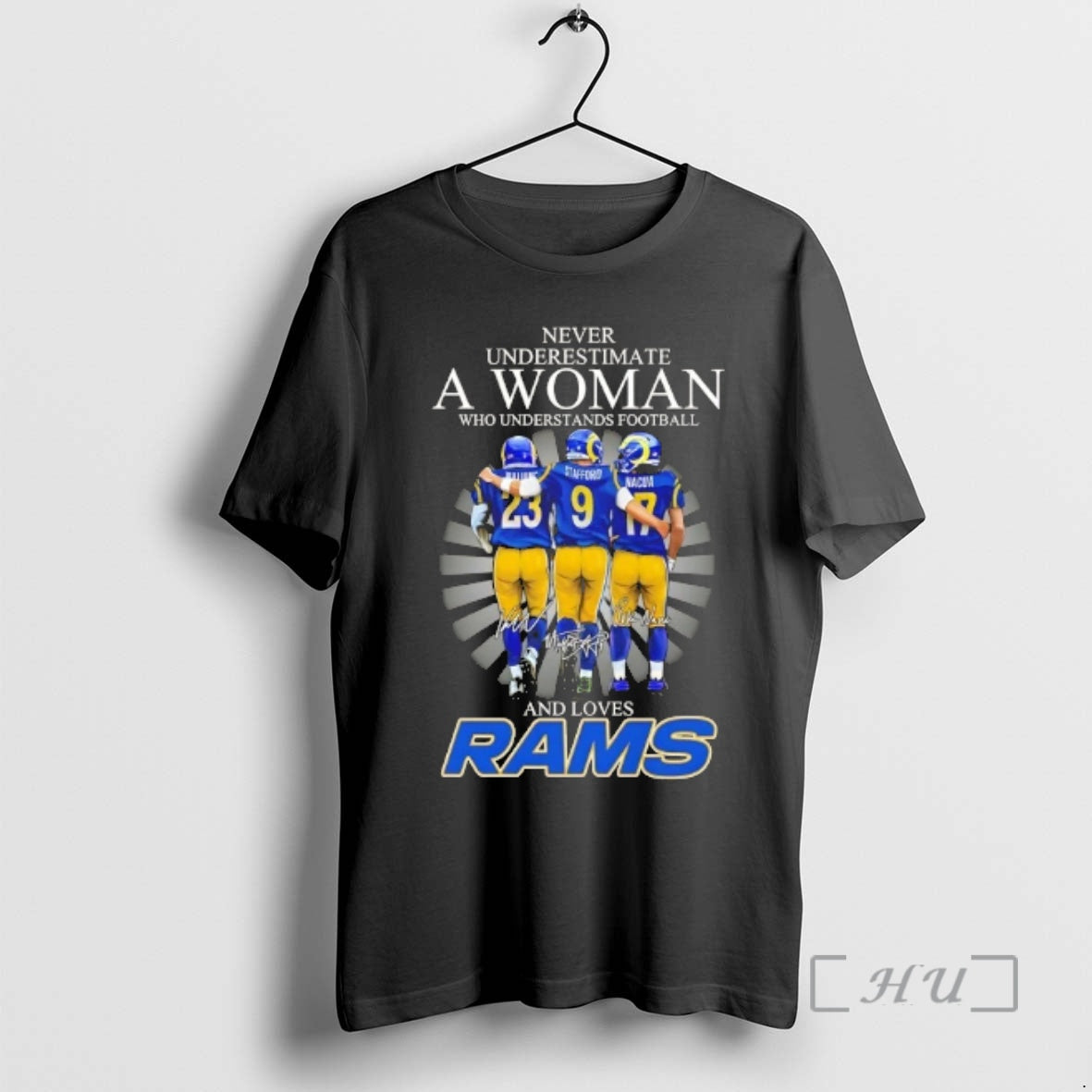 Officials Williams Stafford Nacua Never Underestimate Woman Who Understands Football Loves Los Angeles T-Shirts, Hoodie, Sweatshirt